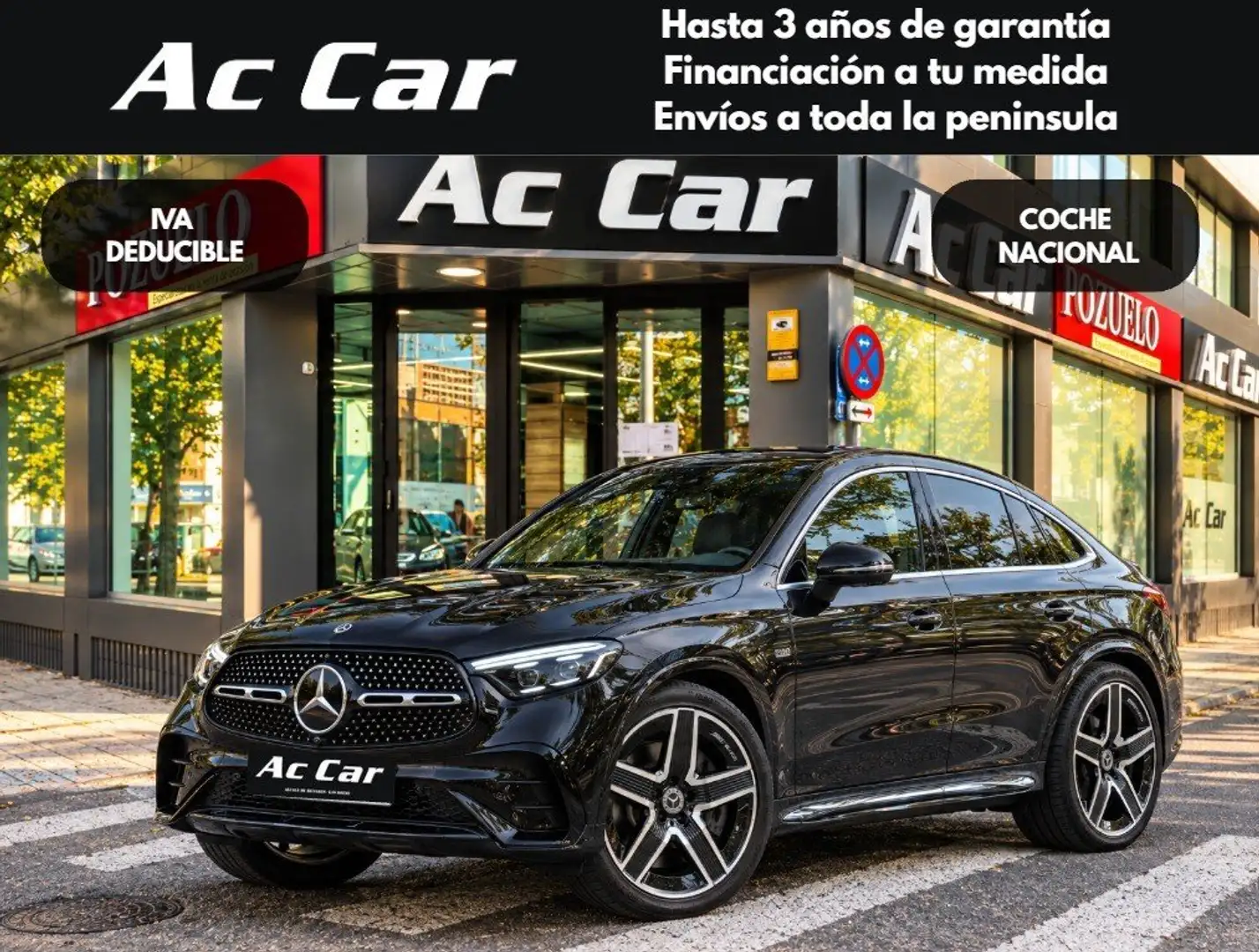 Mercedes-Benz GLC 300 300de 4Matic Negro - 1