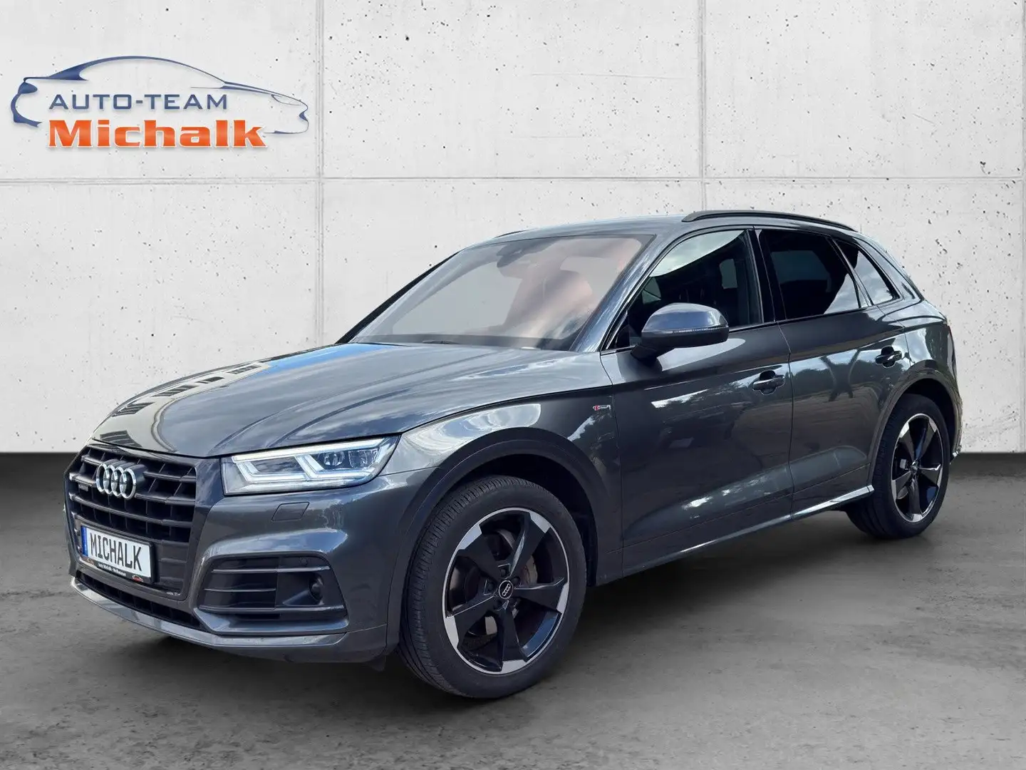 Audi Q5 40 TDI Quattro 2 x S-Line CarPlay AHK Gris - 1