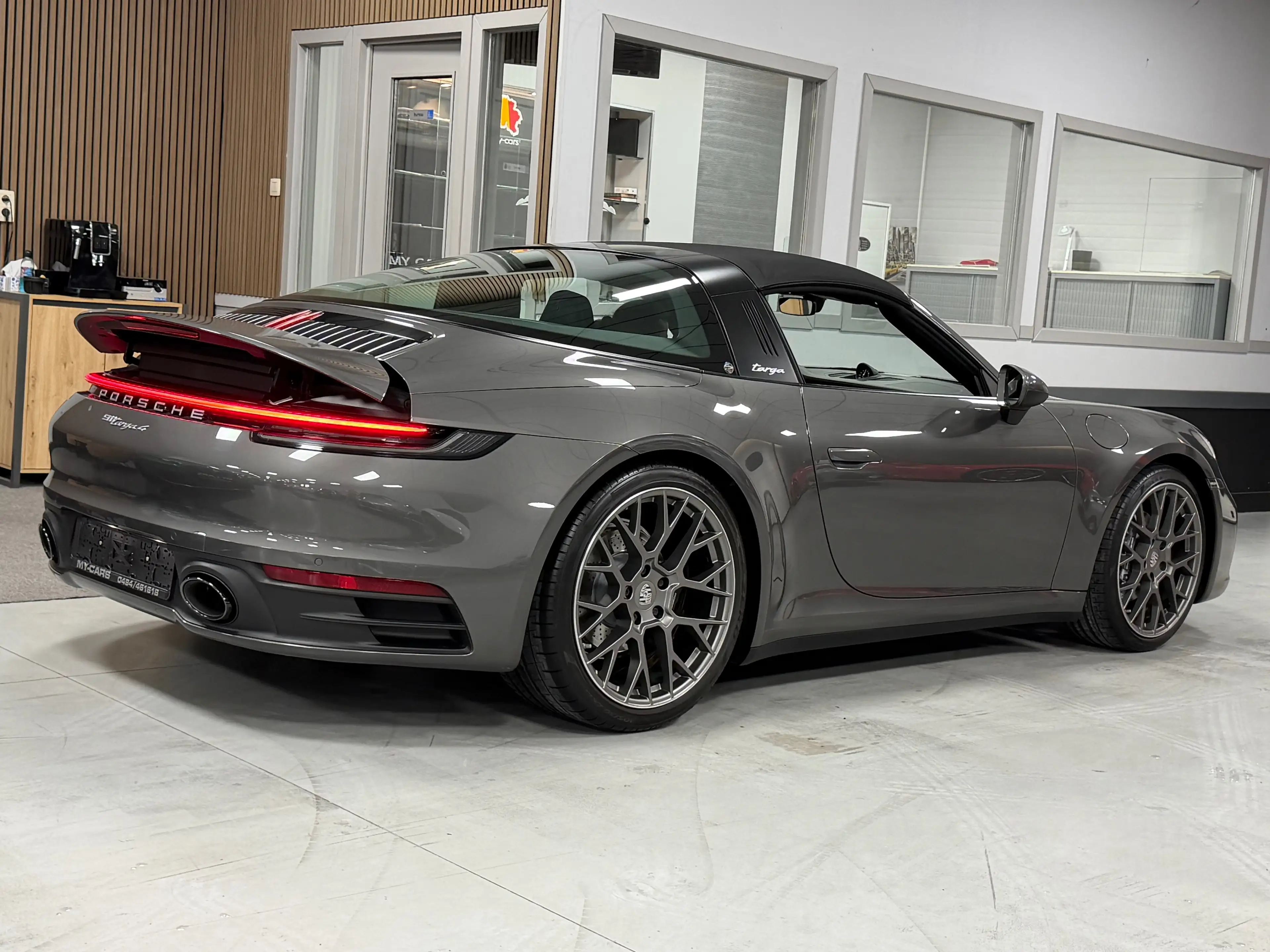 Porsche Targa 4 3.0 Turbo 385 Cv Full Exhaust Chrono Tout Cuir — photo 4