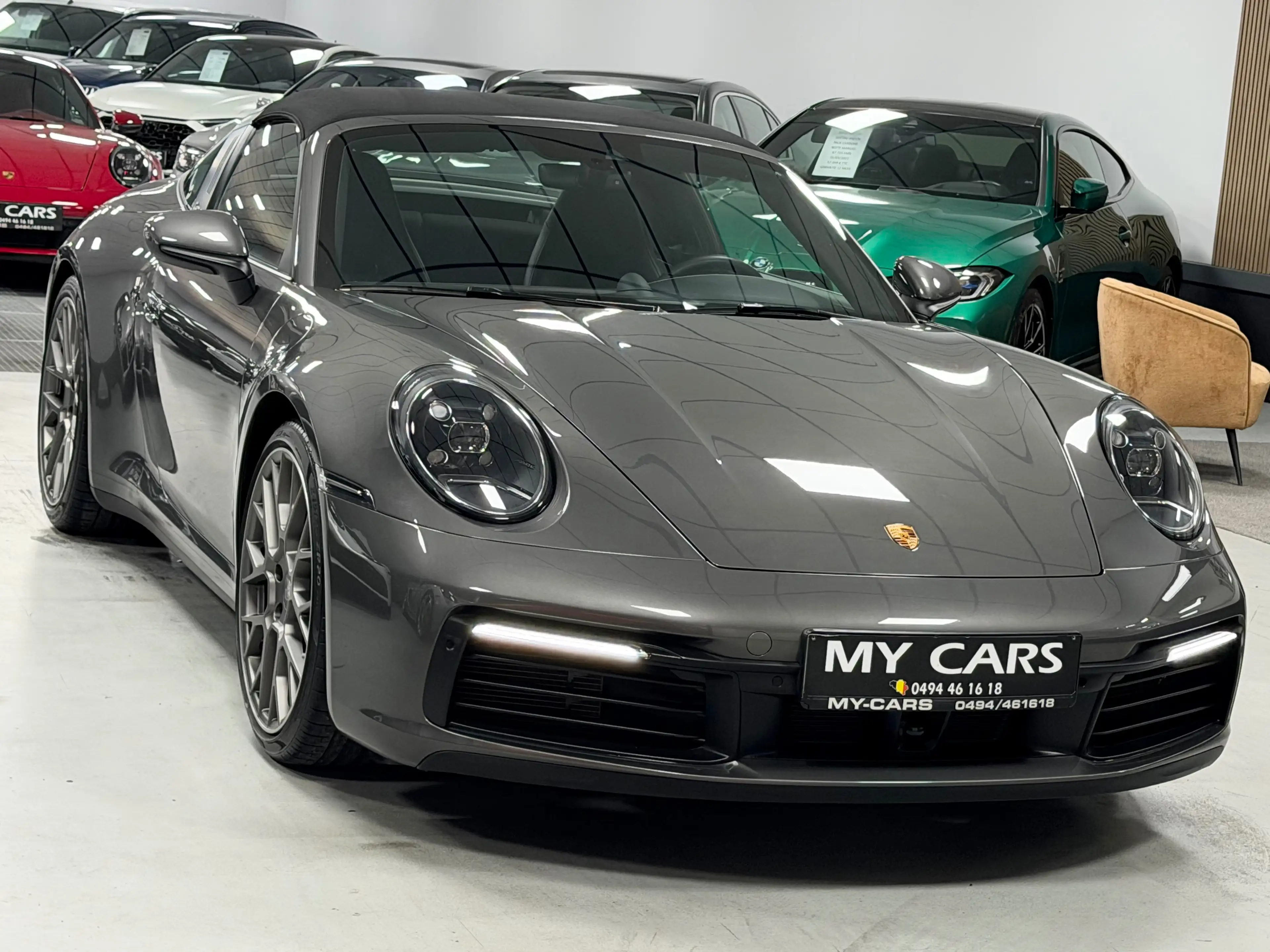 Porsche Targa 4 3.0 Turbo 385 Cv Full Exhaust Chrono Tout Cuir — photo 3