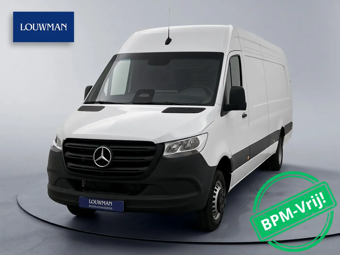 Mercedes-Benz Sprinter 517 1.9 CDI Pro L4H2 Dubbel lucht 3500KG Trekhaak Blanco - 1
