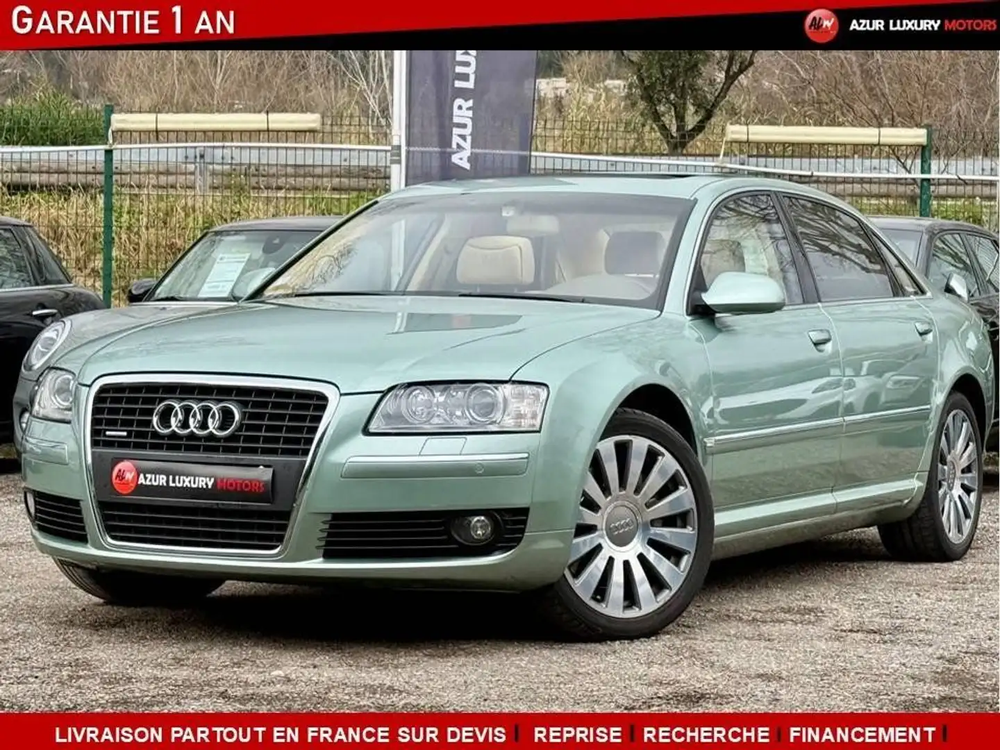 Audi A8 II 4.2 V8 TDI AVUS 326 CV QUATTRO L Vert - 1