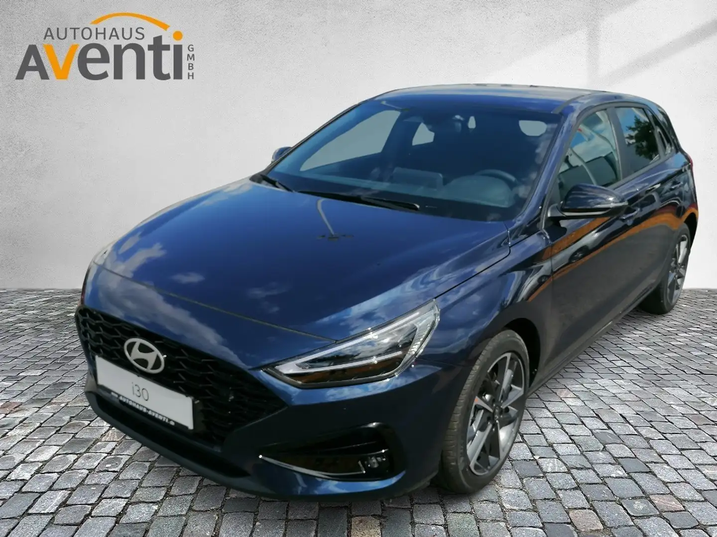 Hyundai i30 Advantage *Navi*RFK*Voll-LED*SHZ*LRH*PDC*DAB Bleu - 2