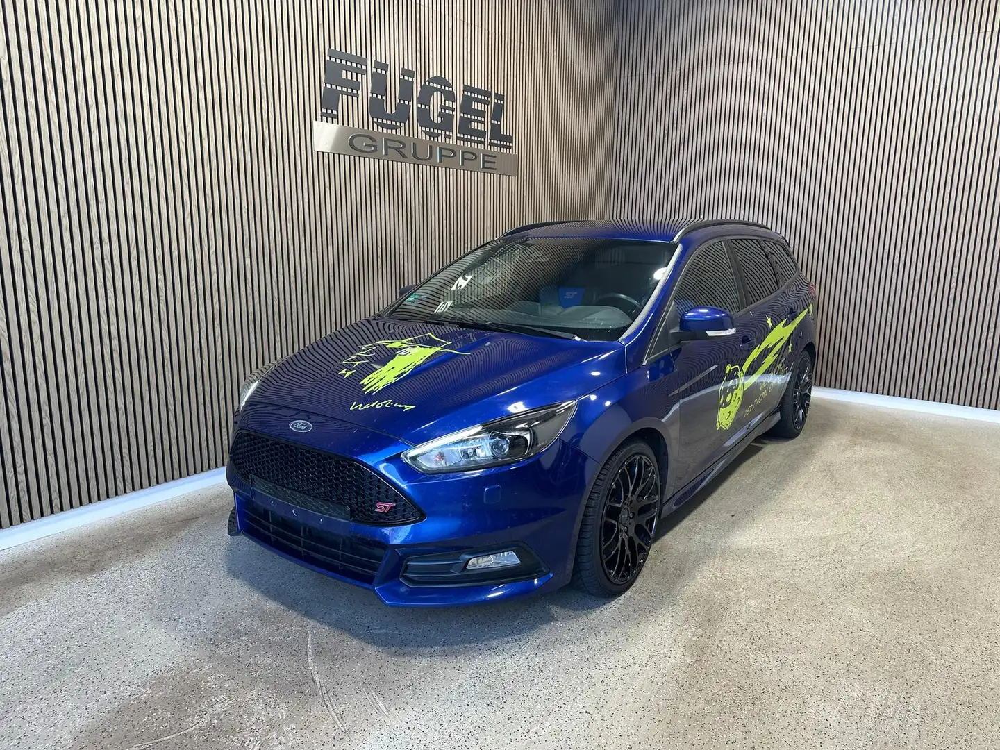 Ford Focus Tunier 2.0 TDCi ST AT|Xenon|Navi|Winter Bleu - 2