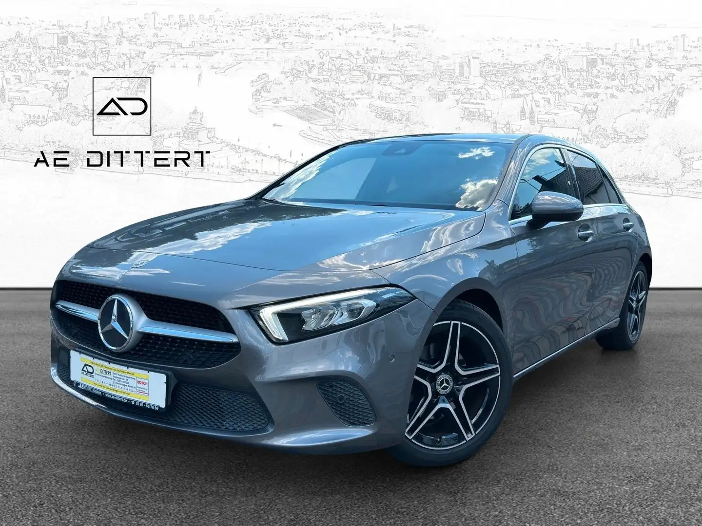 Mercedes-Benz A 200 A -Klasse  ++PP+SHZ+NAVi++ Argent - 1