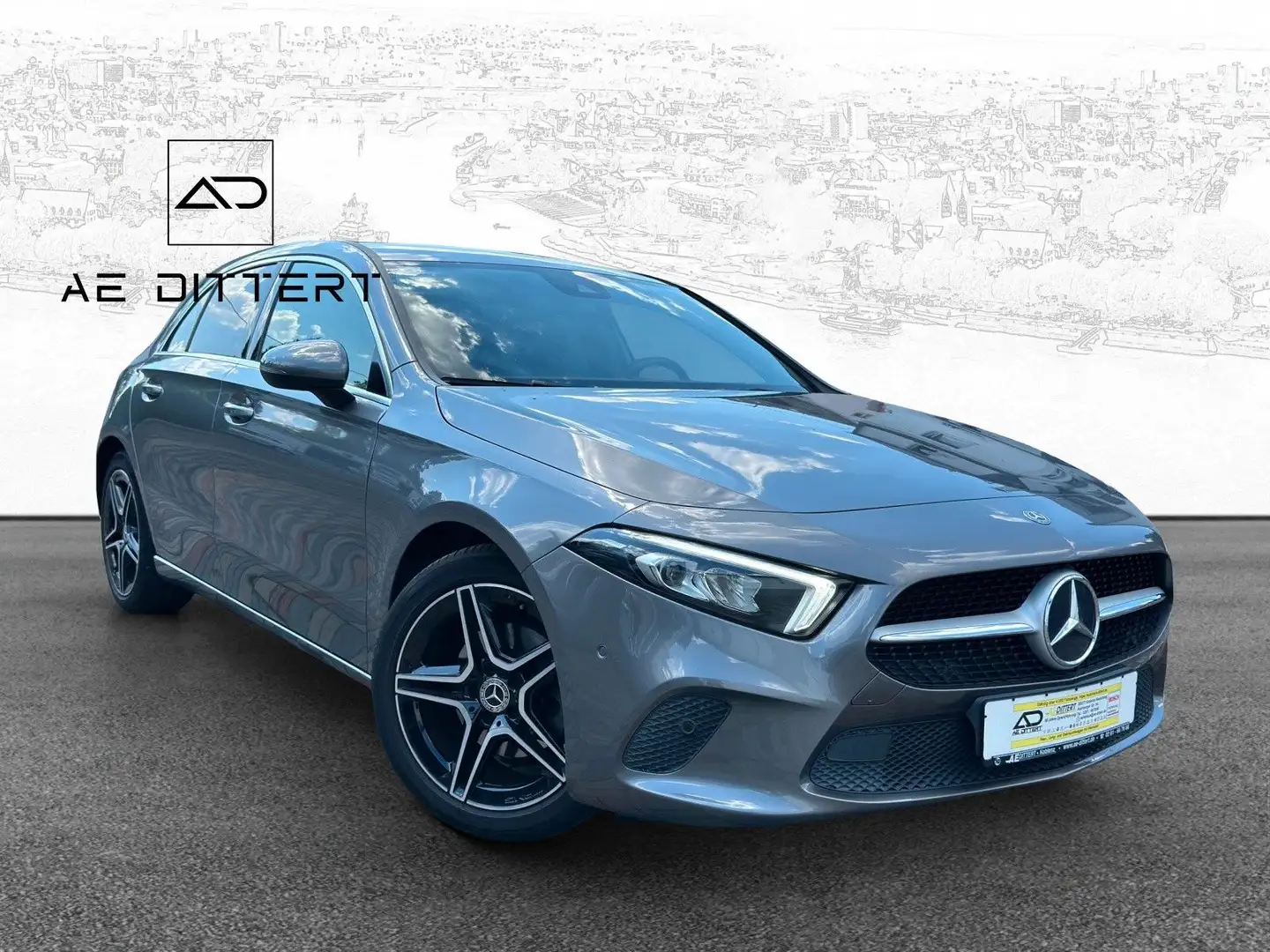 Mercedes-Benz A 200 A -Klasse  ++PP+SHZ+NAVi++ Argent - 2