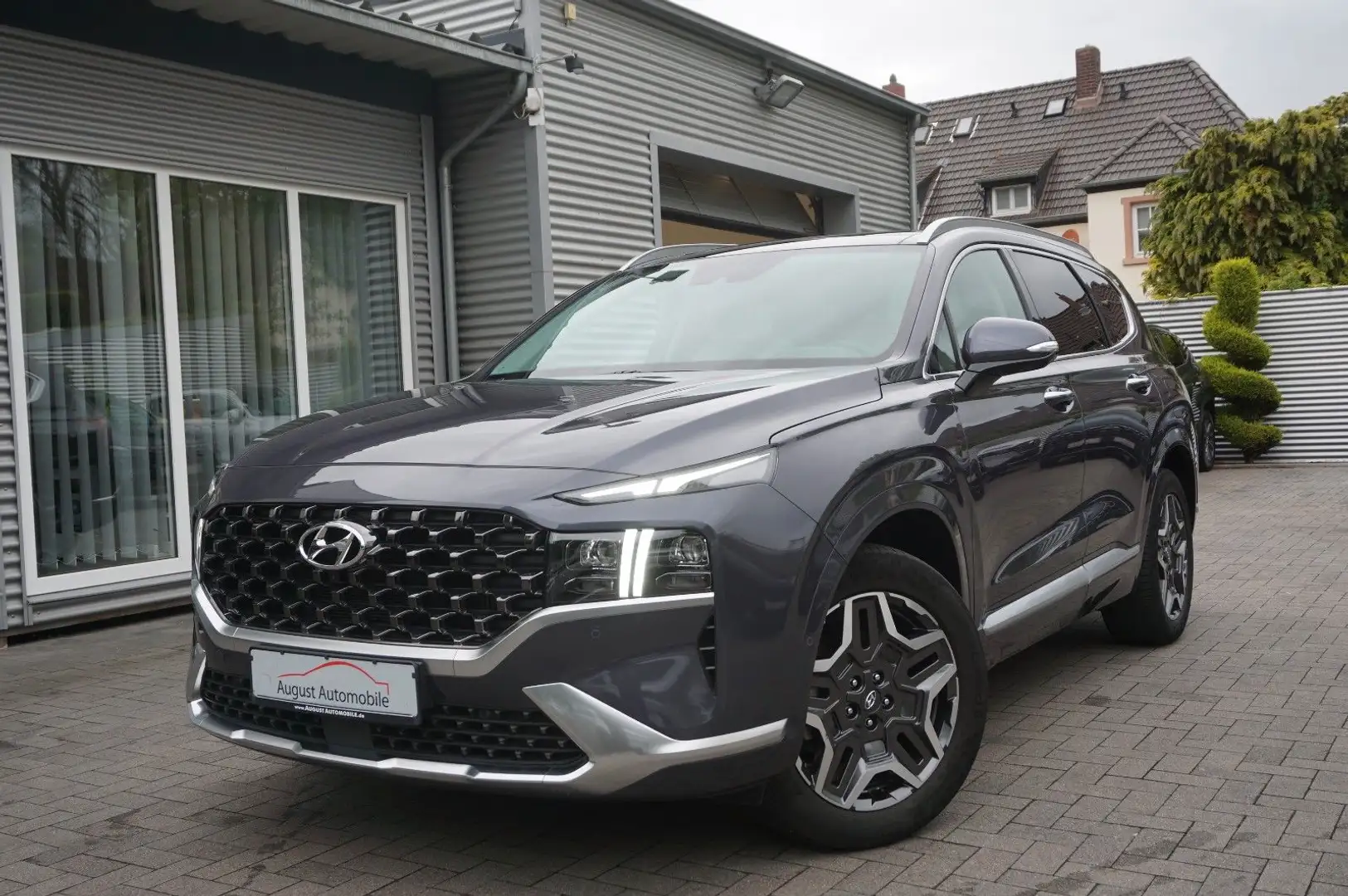 Hyundai SANTA FE Signature Plug-In 4WD Pano ACC 360 KREL Blau - 1