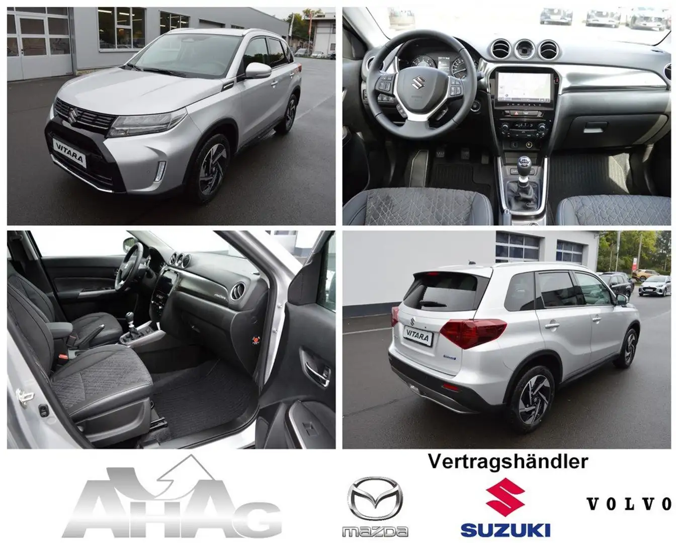 Suzuki Vitara 1.4 Hybrid Allgrip Comfort+ *Voll+Pano* Argento - 1