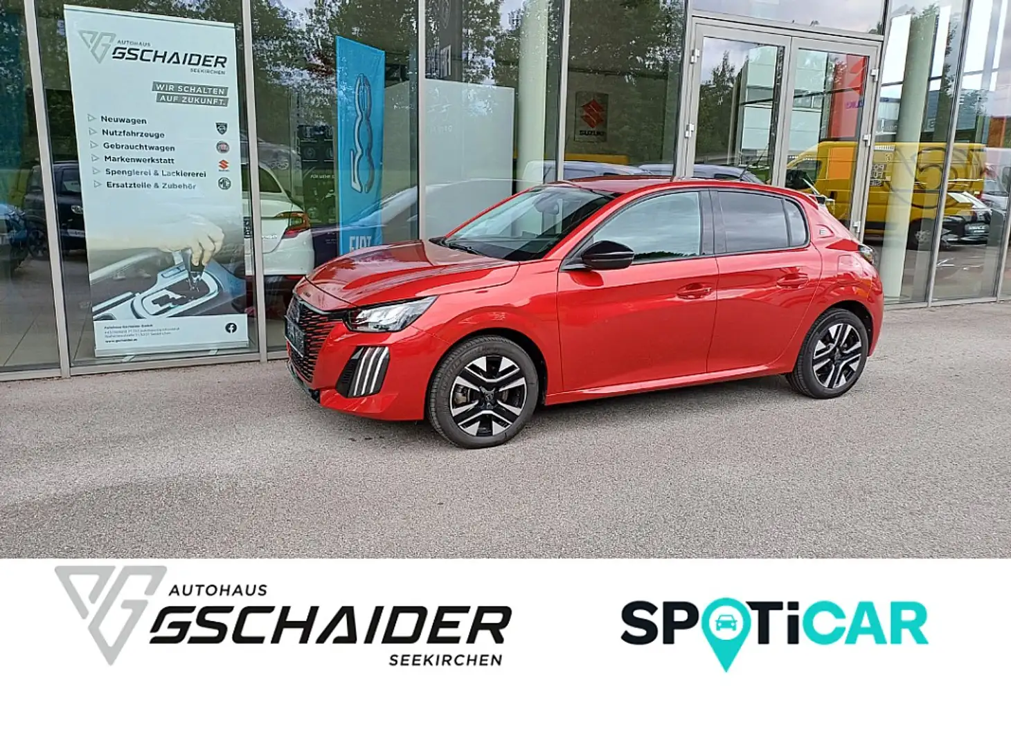 Peugeot e-208 136PS 50kWh E-Style Rot - 1