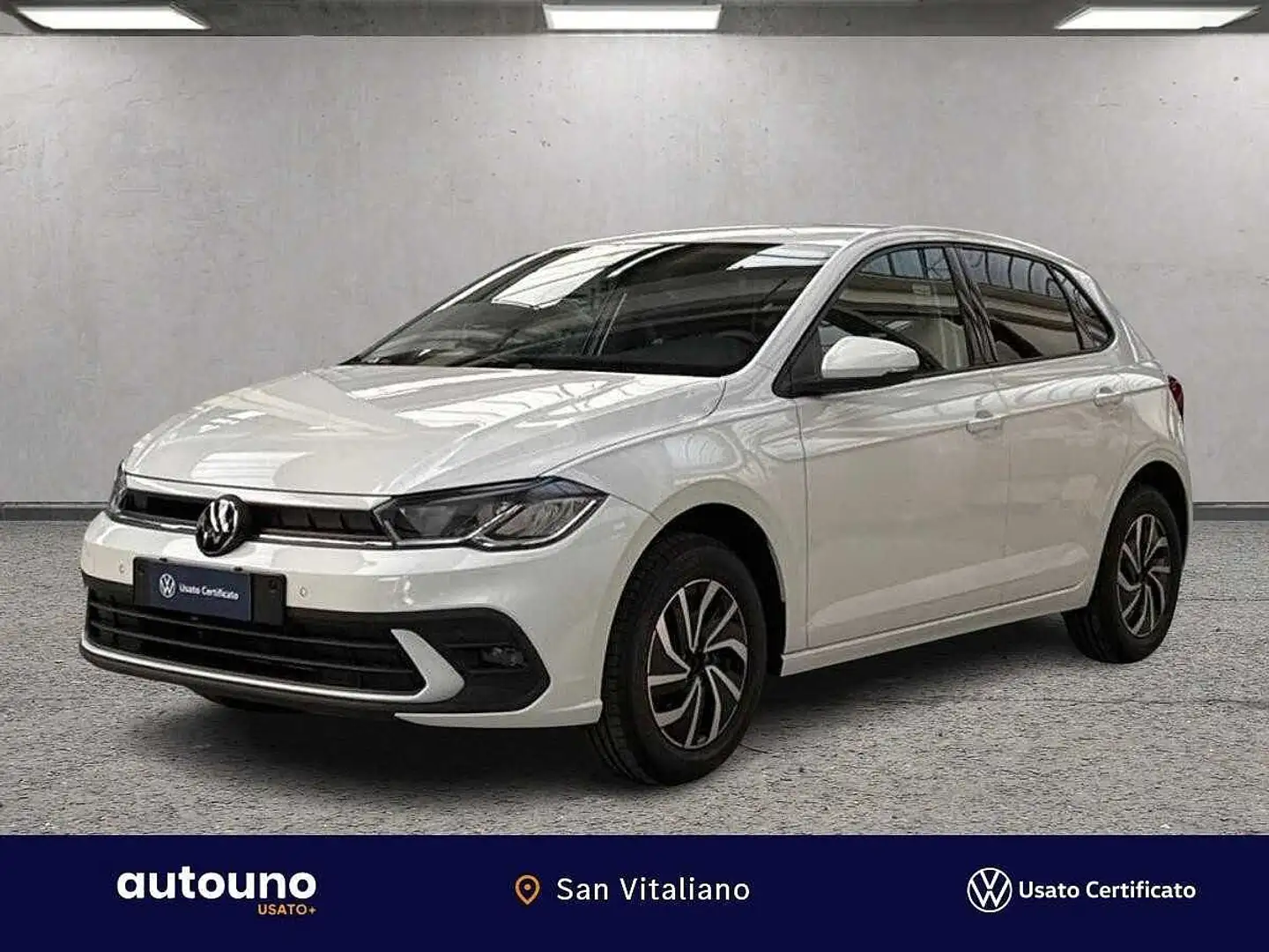 Volkswagen Polo VI 2022 Polo 1.0 tsi Life 95cv dsg Weiß - 1