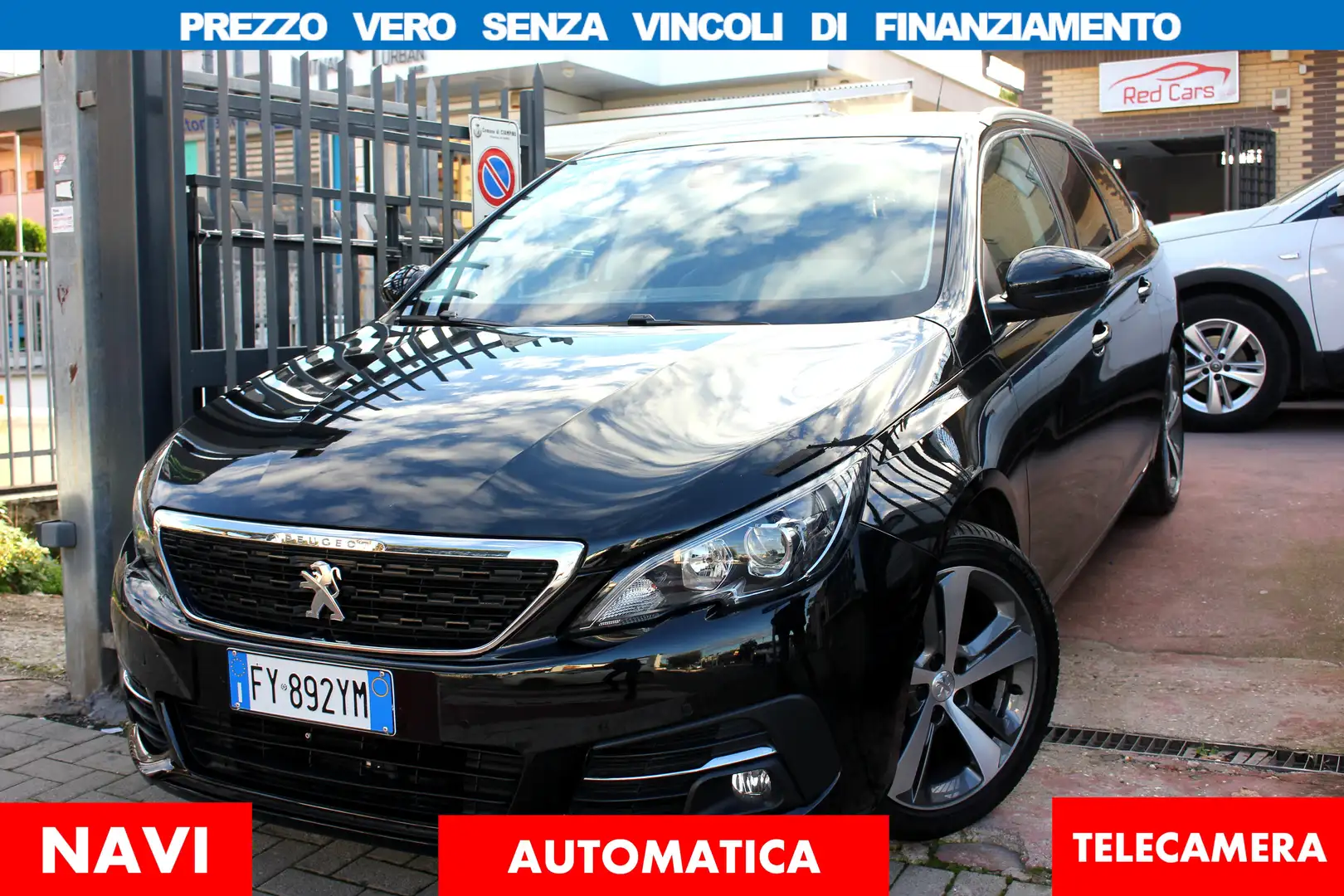 Peugeot 308 ALLURE 1.5 bluehdi 130CV AUTOMATICA *PREZZO VERO* Nero - 1