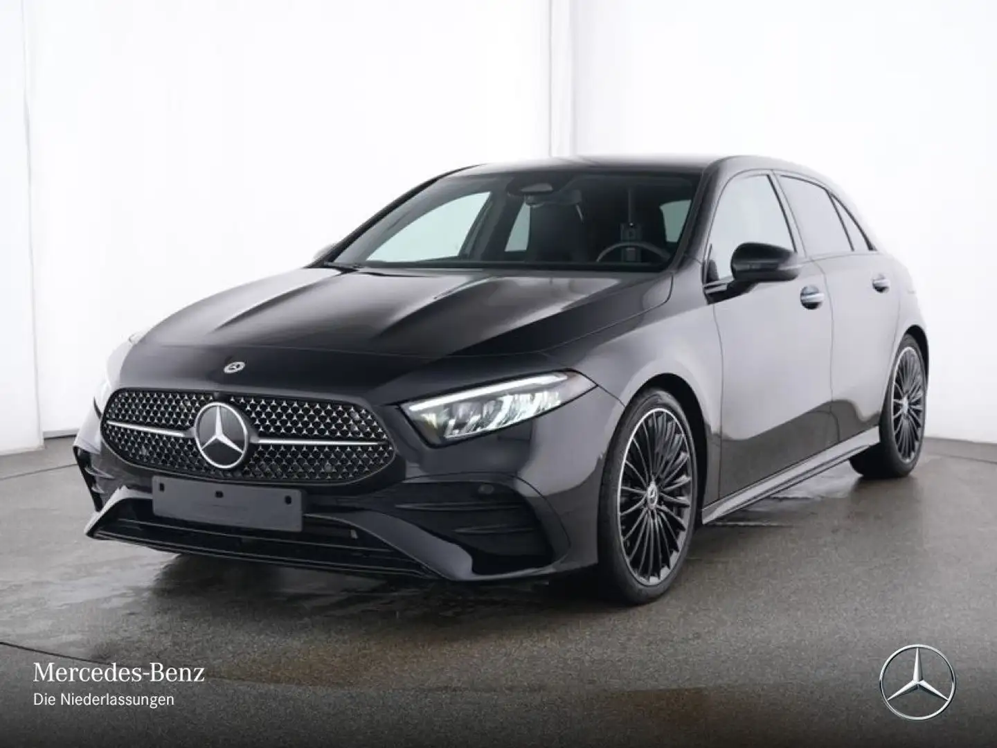 Mercedes-Benz A 250 4M AMG+NIGHT+AHK+LED+KAMERA+TOTW+KEYLESS+8G Schwarz - 2