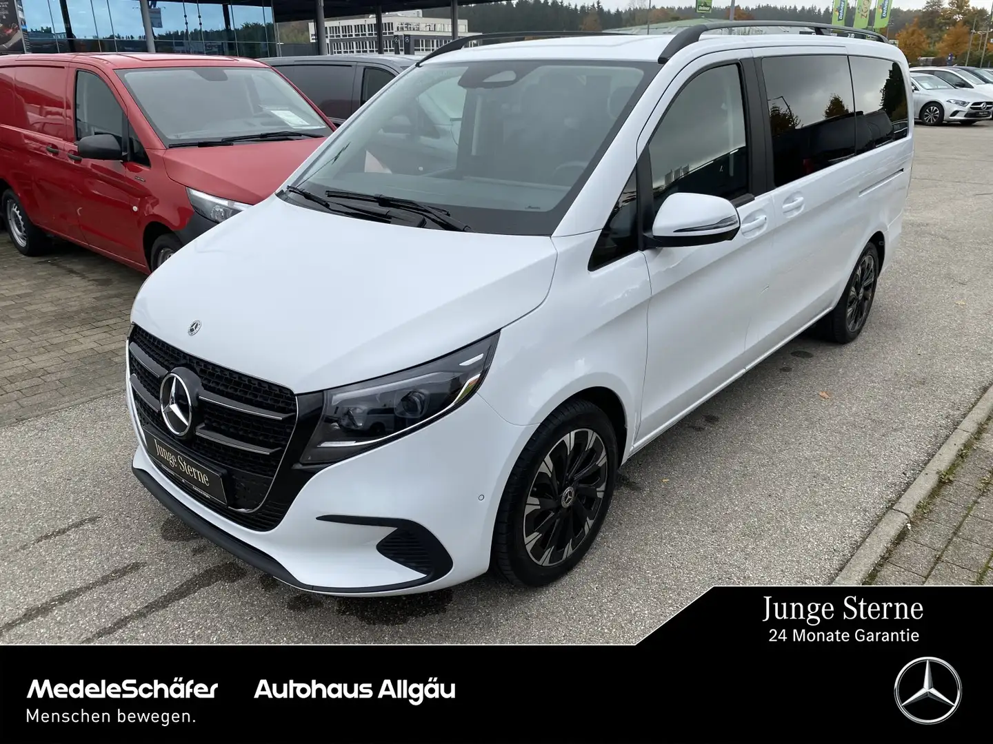 Mercedes-Benz V 300 V 300 STYLE L BENZIN PETROL EL TÜREN MULTIBEAM Blanc - 1