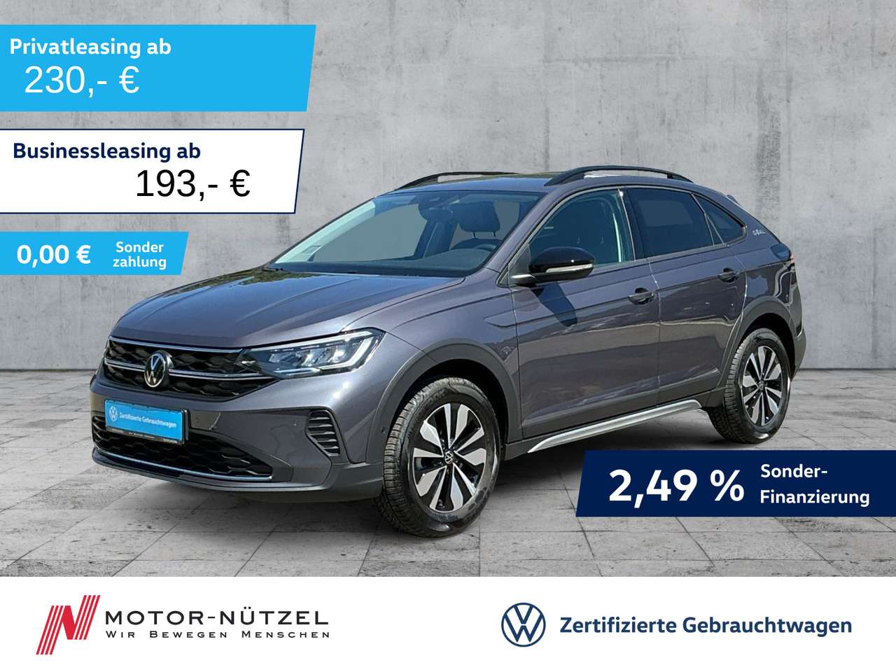 Volkswagen Taigo 2025 — 1.0 TSI GOAL 5JG+LED+NAVI+AHK+ACC+SHZ+DAB