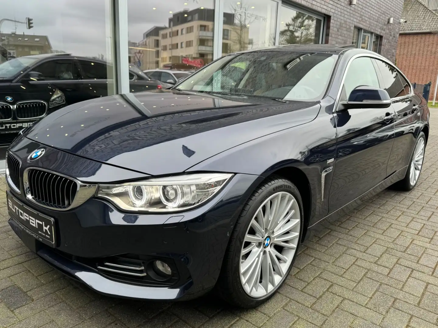 BMW 430 430dxDrive Gran Coupe Luxury ESSD ACC HUD TV 360 Синій - 1