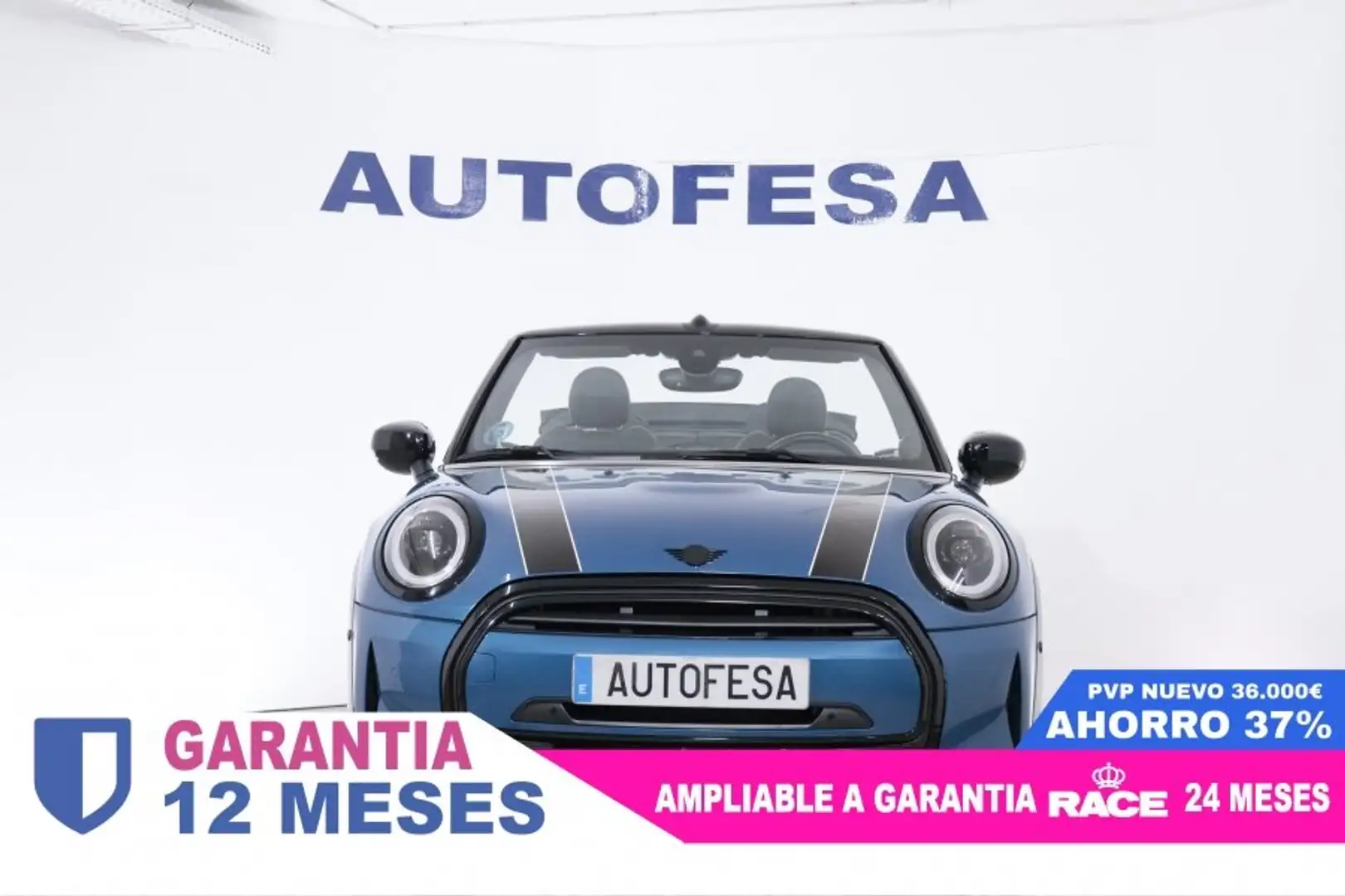 MINI Cooper 1.5 AUTO CABRIO 136CV 2P # NAVY, PARKTRONIC - 2