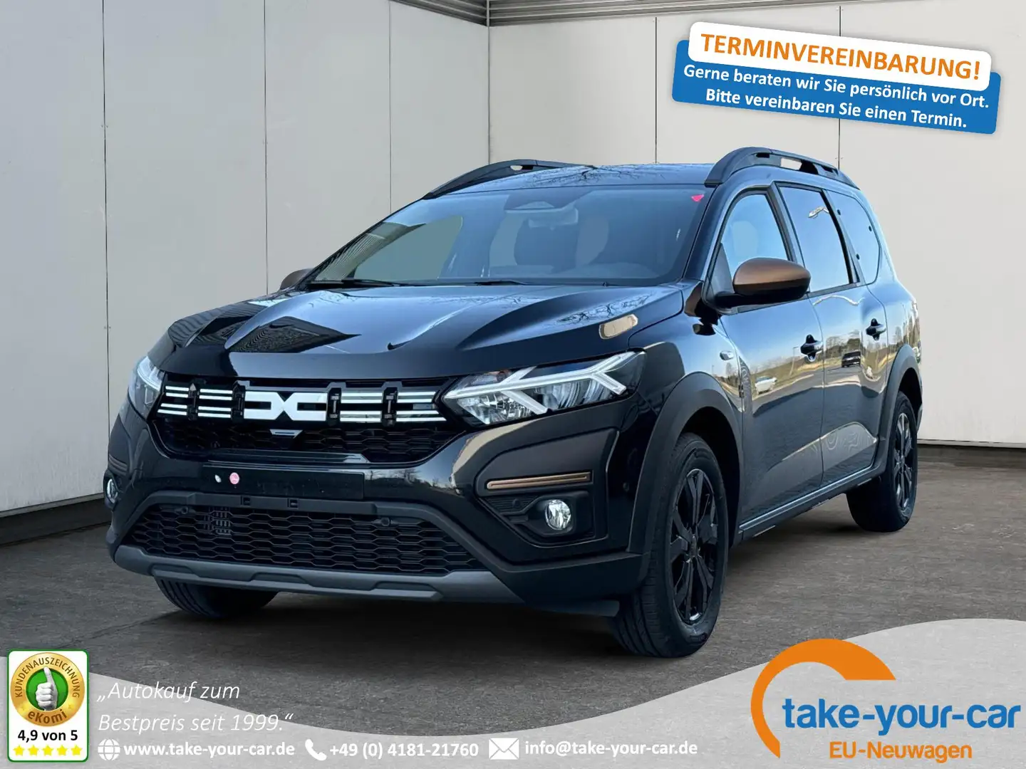 Dacia Jogger Extreme 7-SITZER+LED+SHZ+ALU+KAMERA+DAB 1.0 TCe... Schwarz - 1