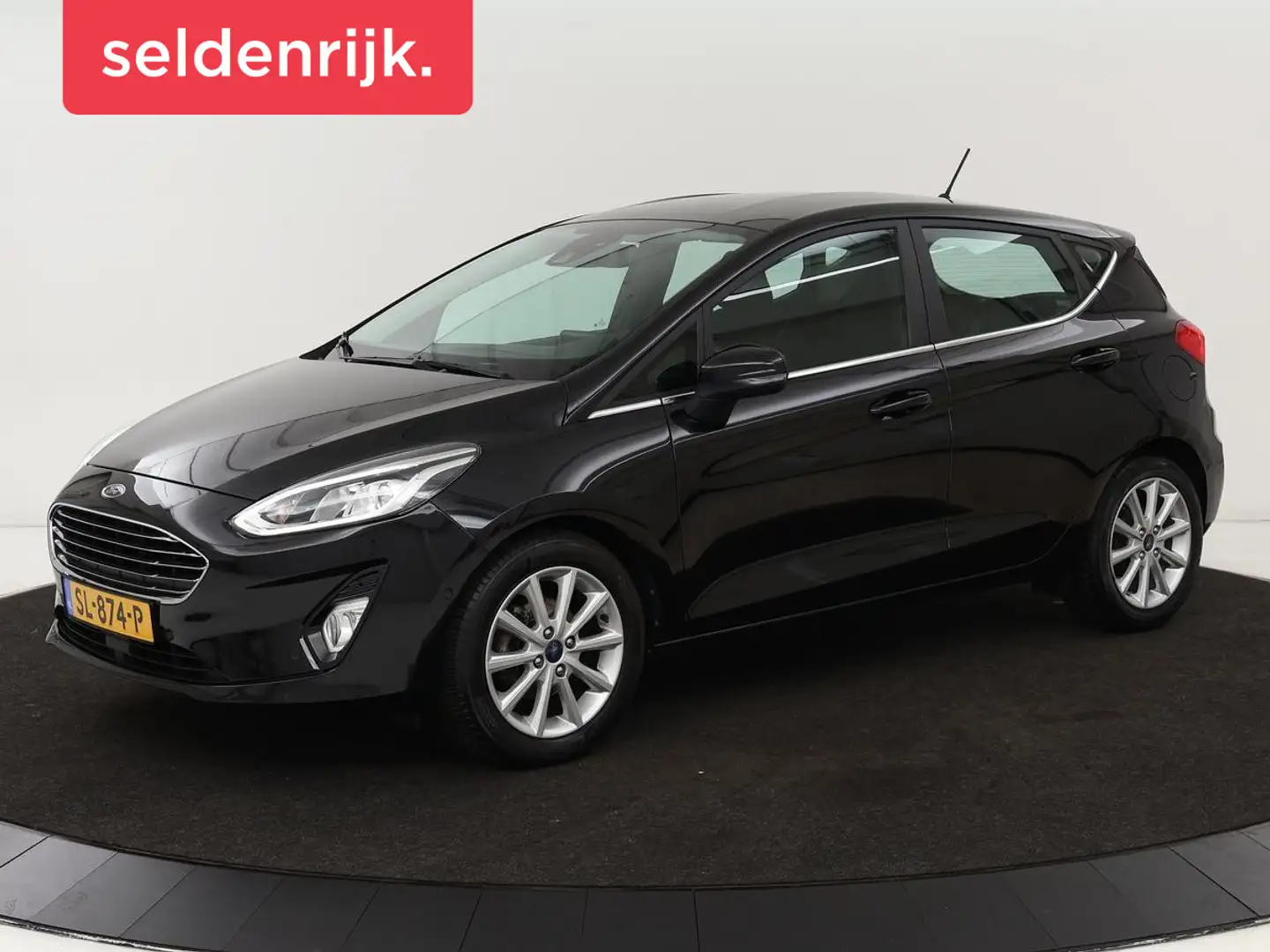 Ford Fiesta 1.0 EcoBoost Titanium | Stoel & stuurverwarming | Zwart - 1