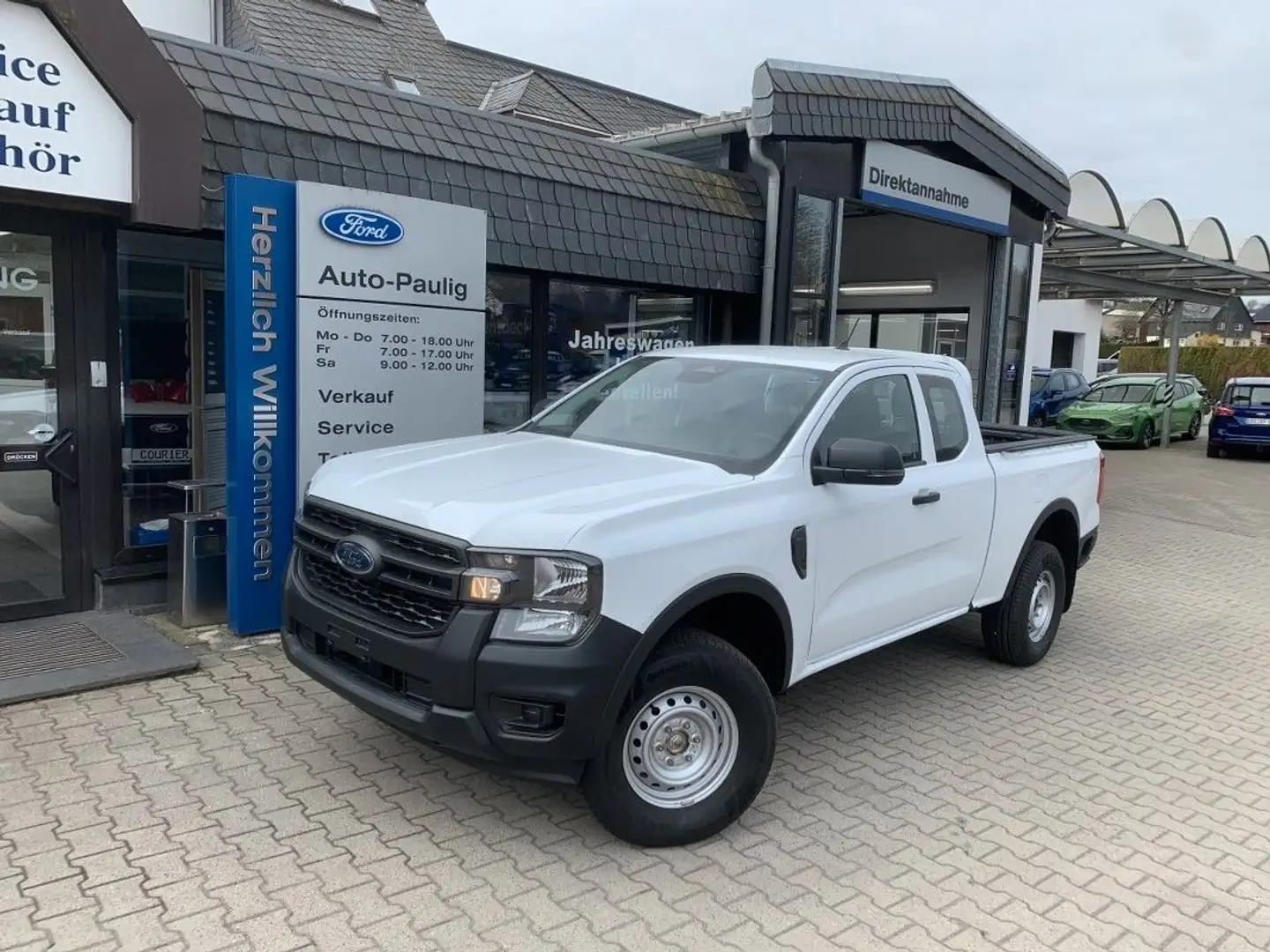 Ford Ranger Extrakabine 170Ps 4x4 Schaltgetriebe XL Blanc - 1