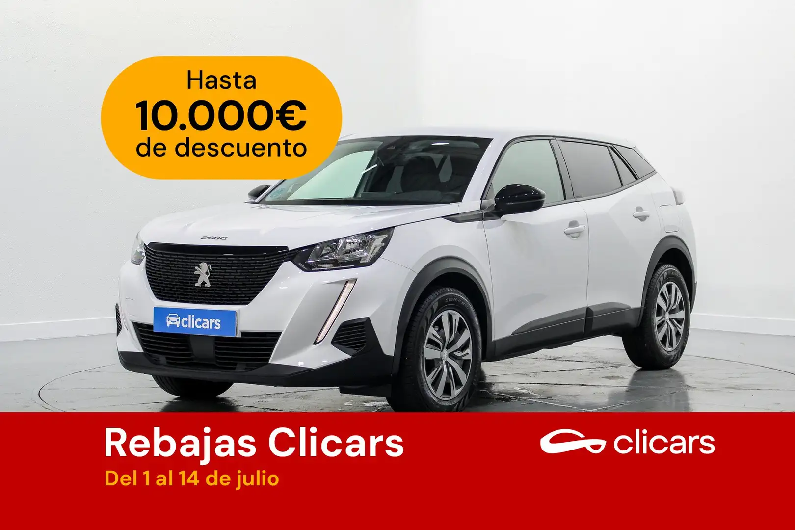 Peugeot 2008 1.5BlueHDi S&S Active 110 Wit - 1