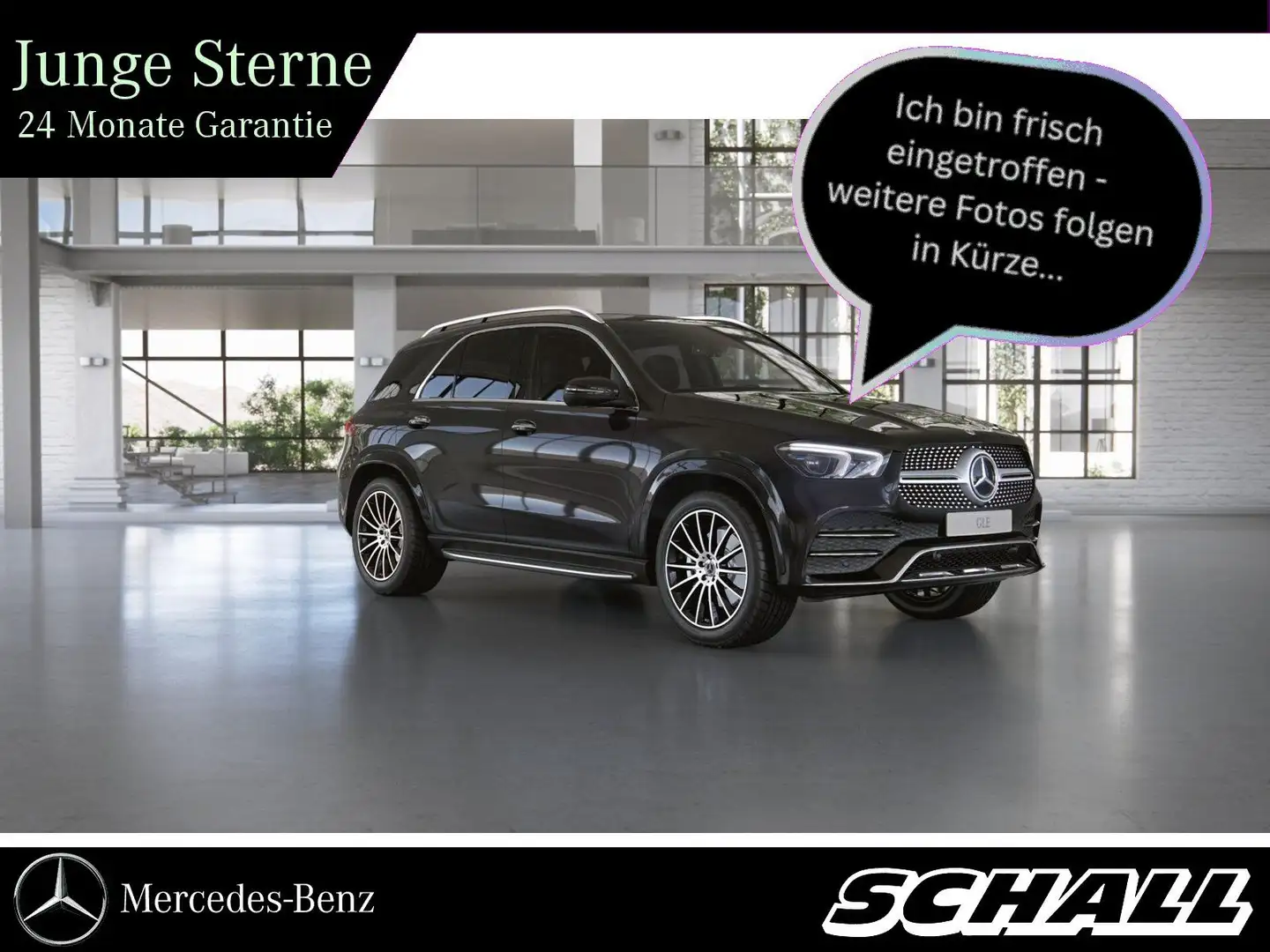 Mercedes-Benz GLE 450 4M AMG+MULTI-LED+PANO+BURM+360°+KEY+MEMO Schwarz - 1