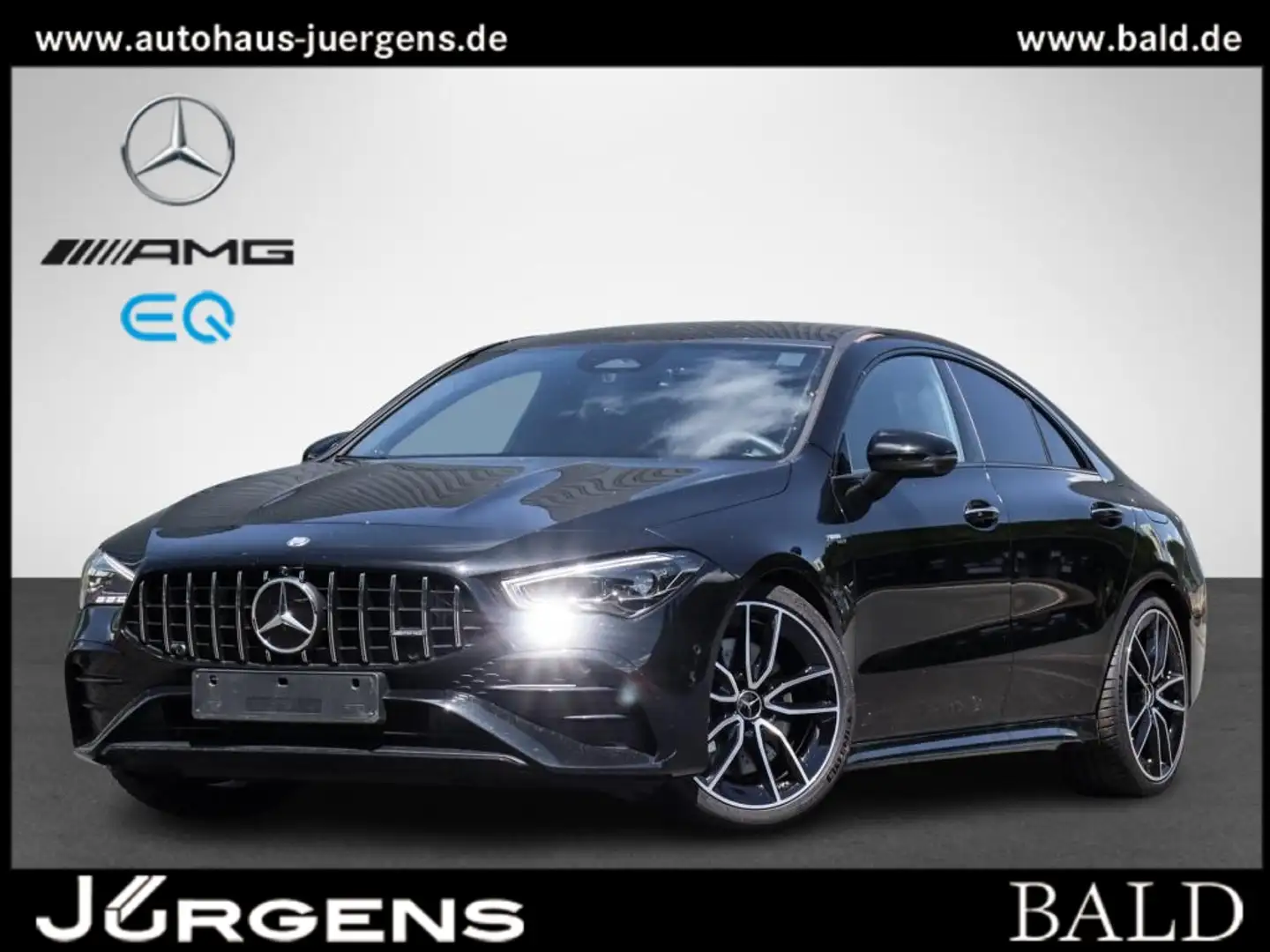 Mercedes-Benz CLA 35 AMG 4M Wide/ILS/Pano/Burm/360/Memo/Night Schwarz - 2