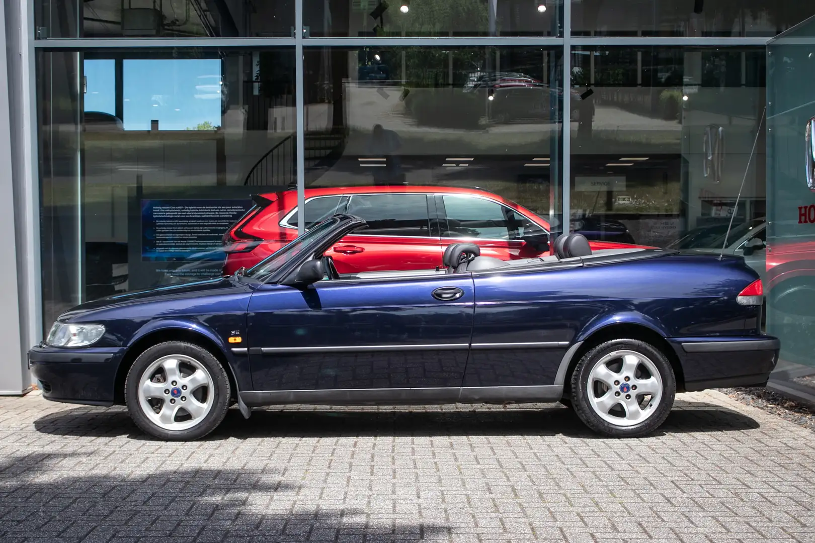 Saab 9-3 Cabrio 2.0 SE -   Lederen bekleding  | Meeneemprij Blu/Azzurro - 2