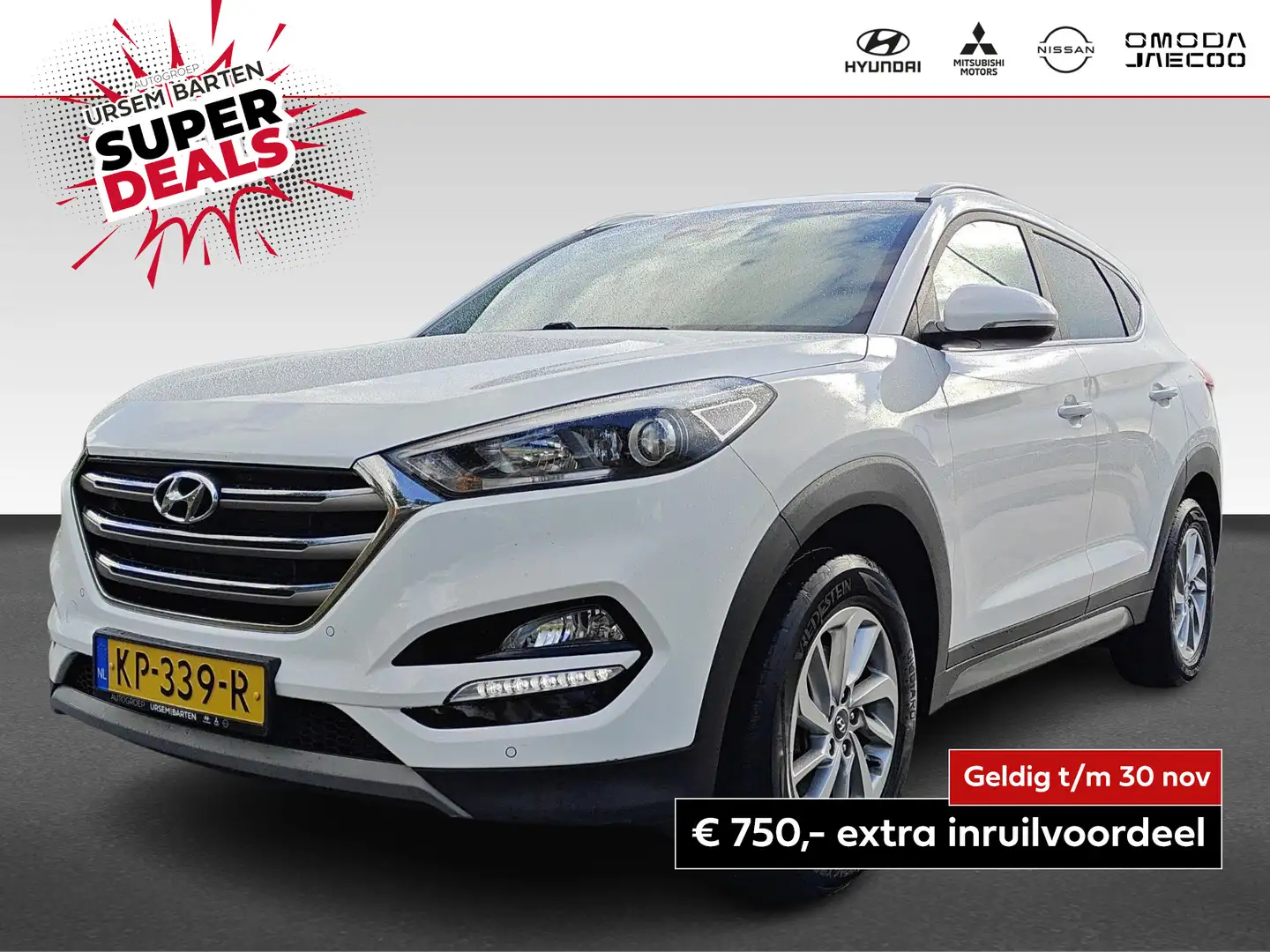 Hyundai TUCSON 1.6 GDi Comfort | Navigatie | Camera Wit - 1