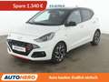 Hyundai i10 1.0 TGDI N Line*NAVI*TEMPO*CAM*PDC*SHZ*KLIMA* Weiß - thumbnail 1