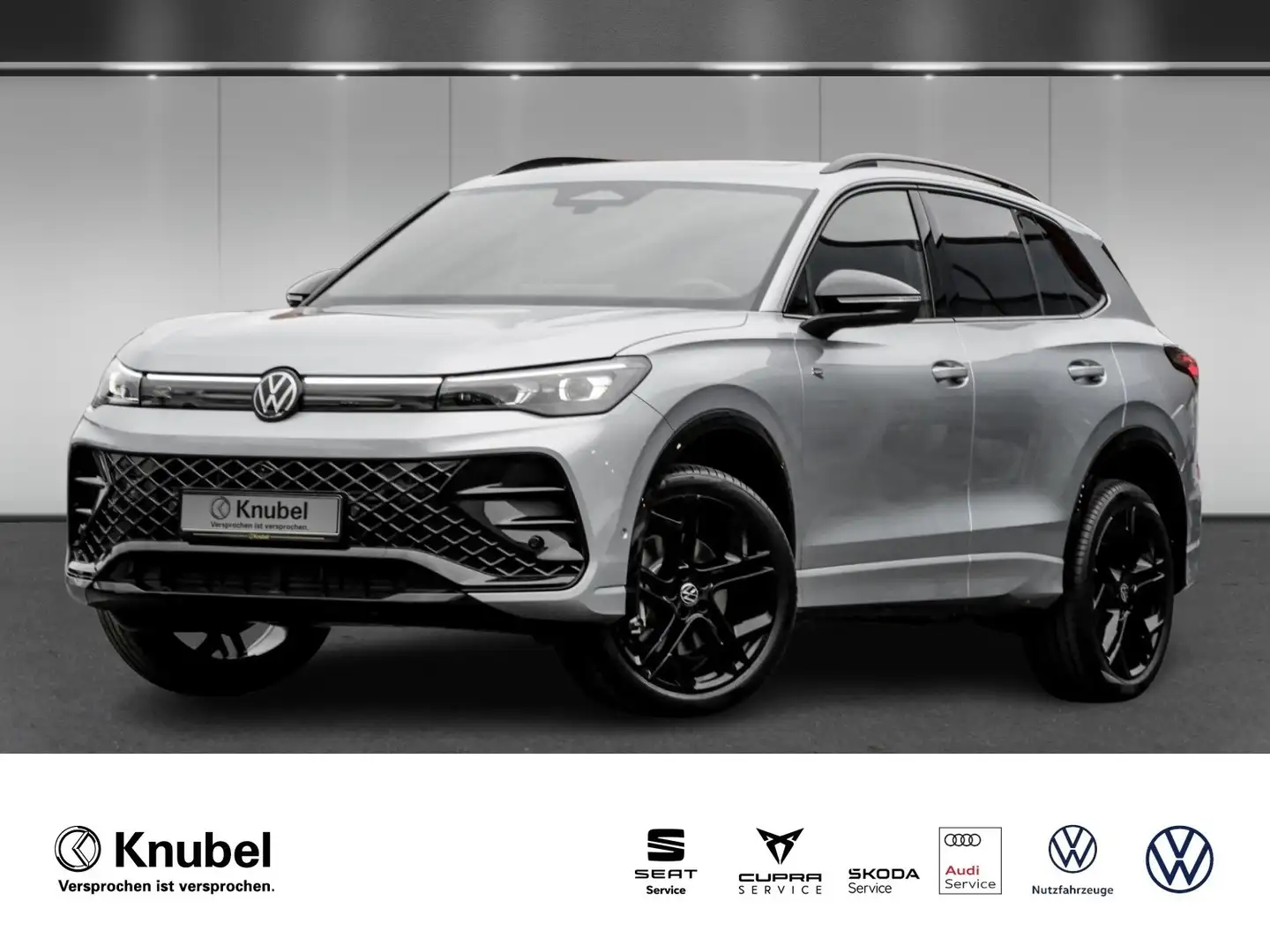 Volkswagen Tiguan R-Line 2.0 TDI DSG 4M 20" AHK HarmanKardon IQ.L... Argent - 1