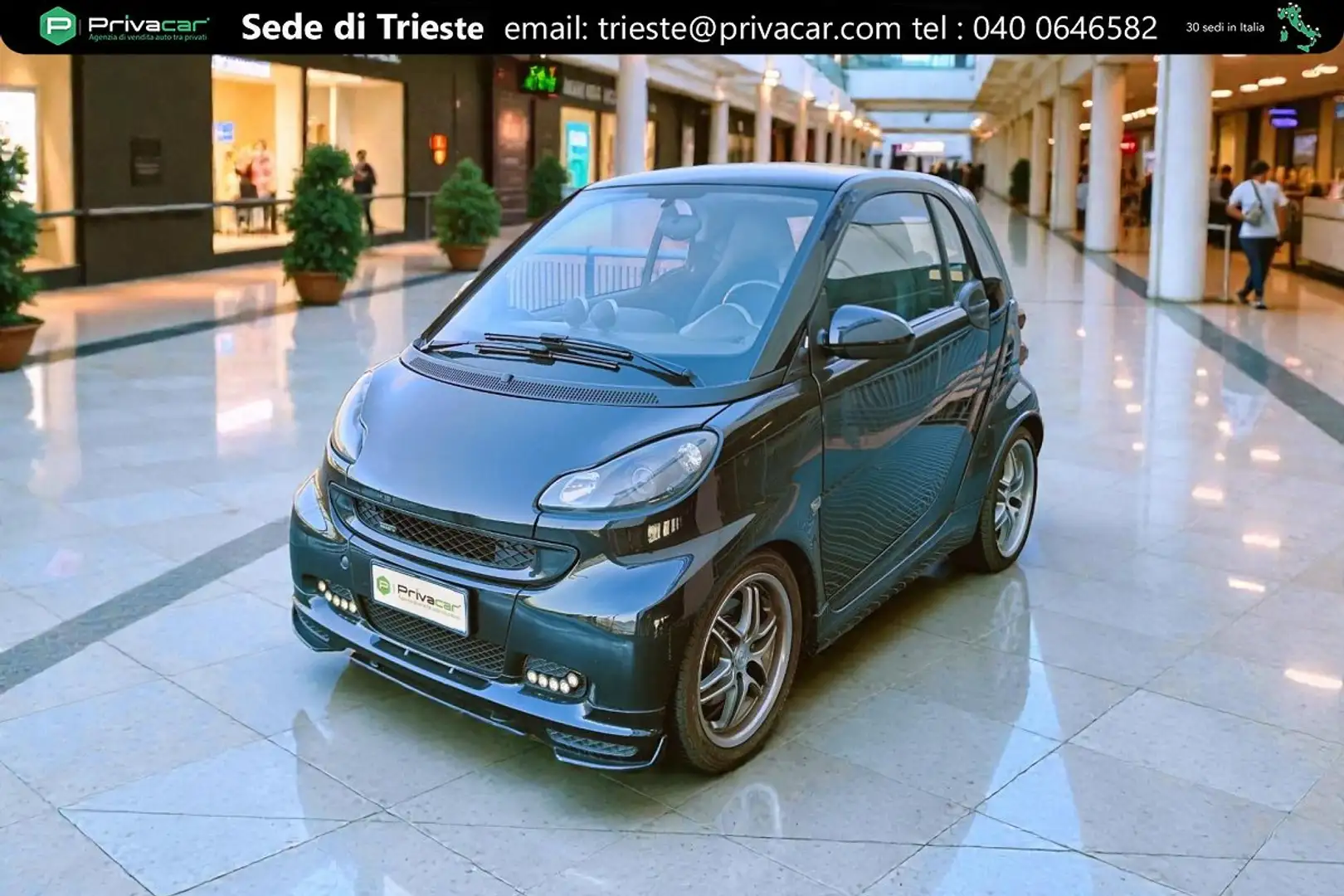 smart brabus fortwo 1000 75 kW coupé BRABUS Xclusive Noir - 1