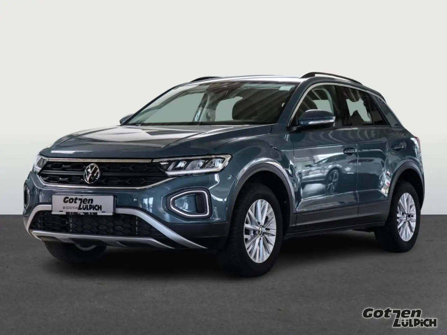 Volkswagen T-Roc Life 1,0TSI Klima Navi PDC LED Vordersitze Blau - 2