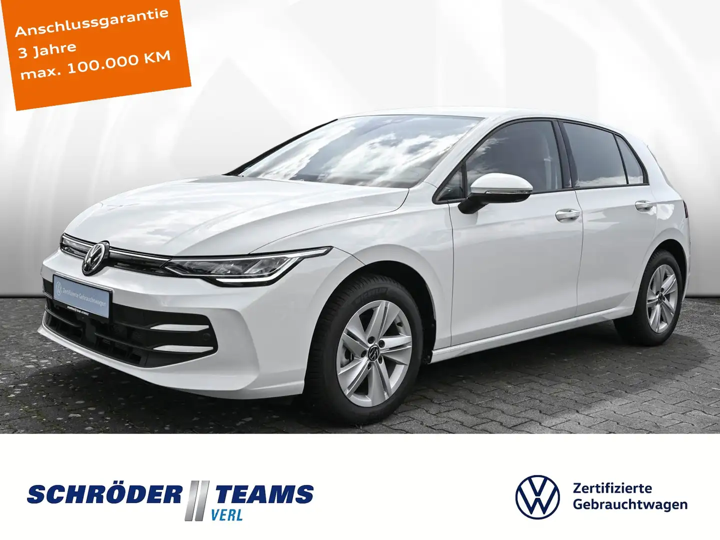 Volkswagen Golf VIII 1.5 eTSI DSG Life Blanc - 1