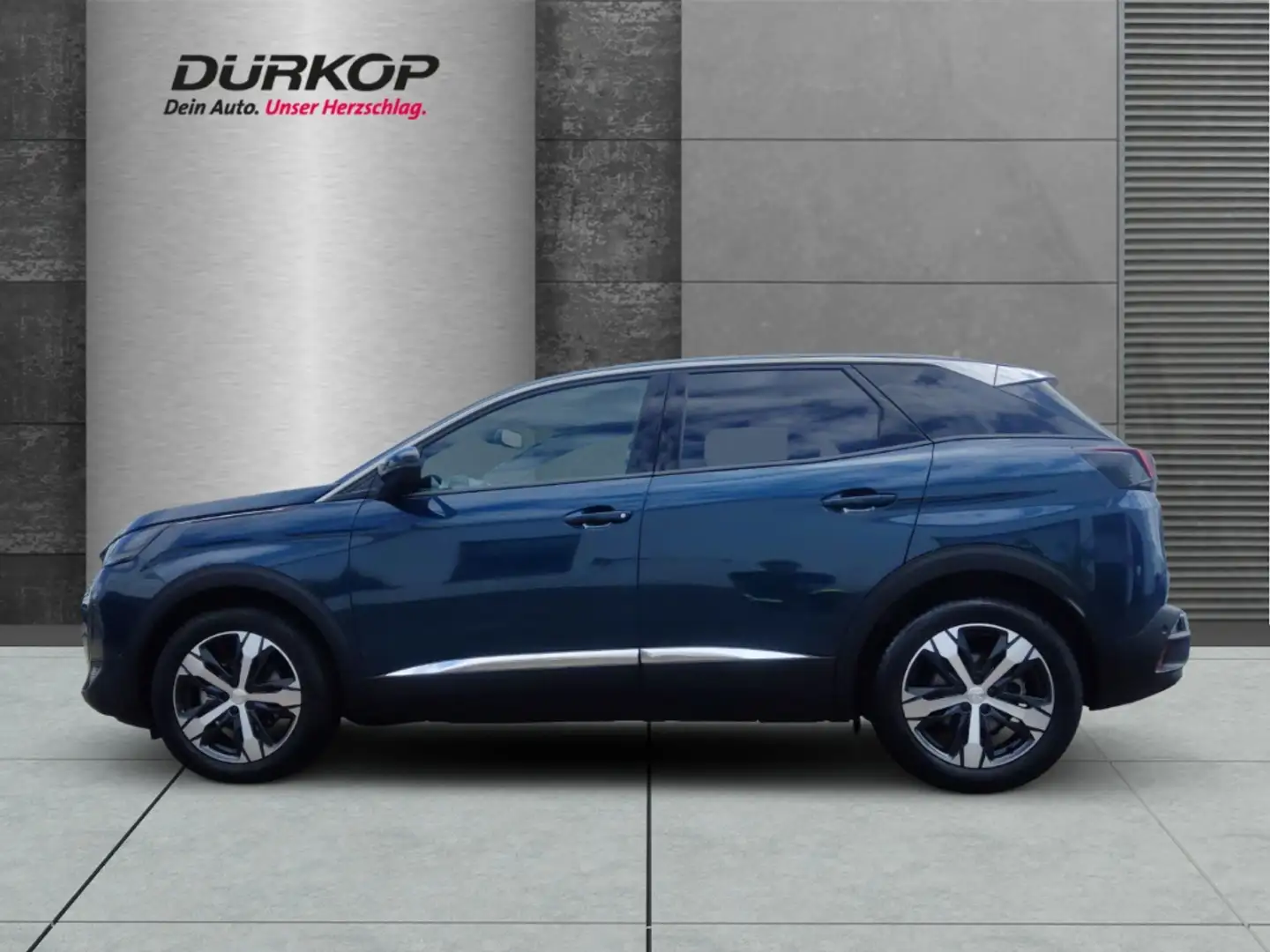 Peugeot 3008 Allure Pack 1.2 PureTech,Navi,PDC,SHZ,LED,Notbrems Blau - 2