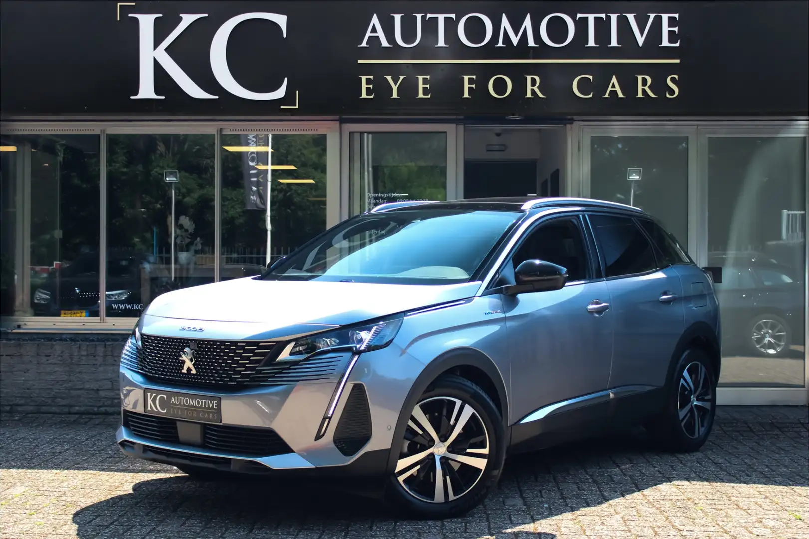 Peugeot 3008 1.6 HYbrid4 300 GT-Line | Pano | 360 Gris - 1