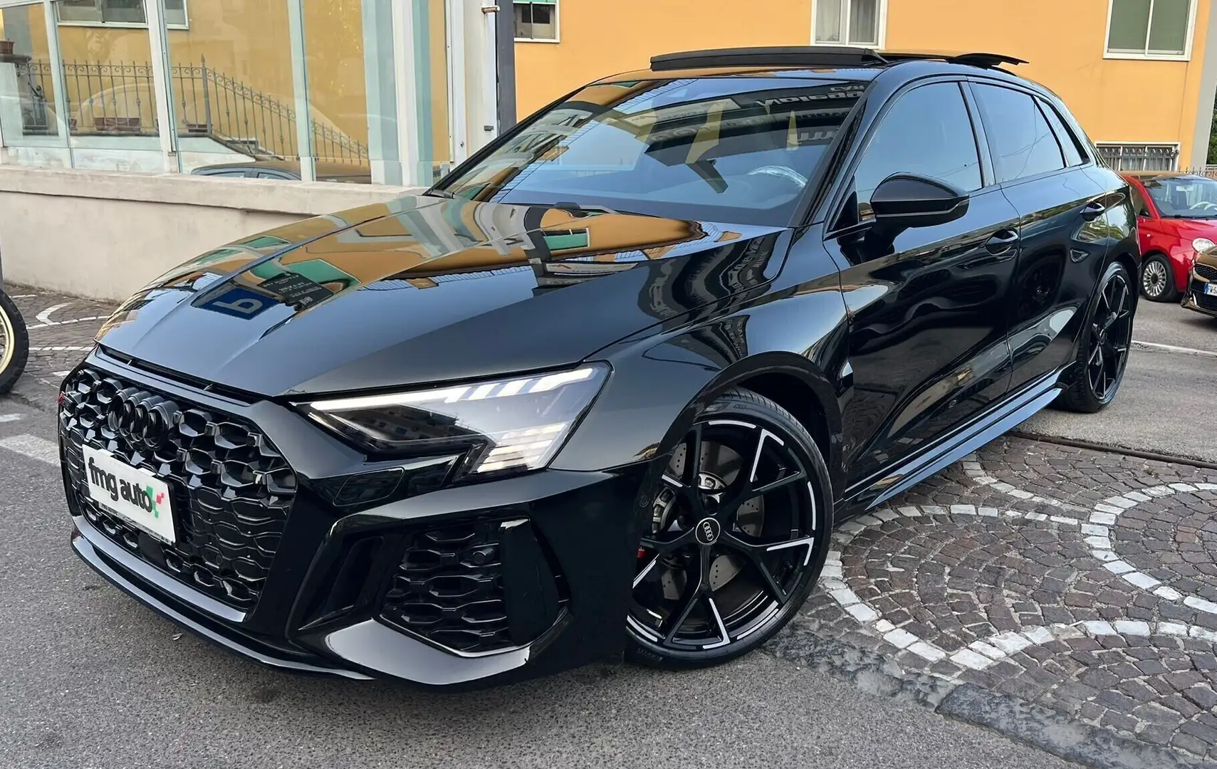 Audi RS3 SPB 2.5 Quattro S-Tronic CARBO-B&O-TETTO-PELLE Zwart - 1