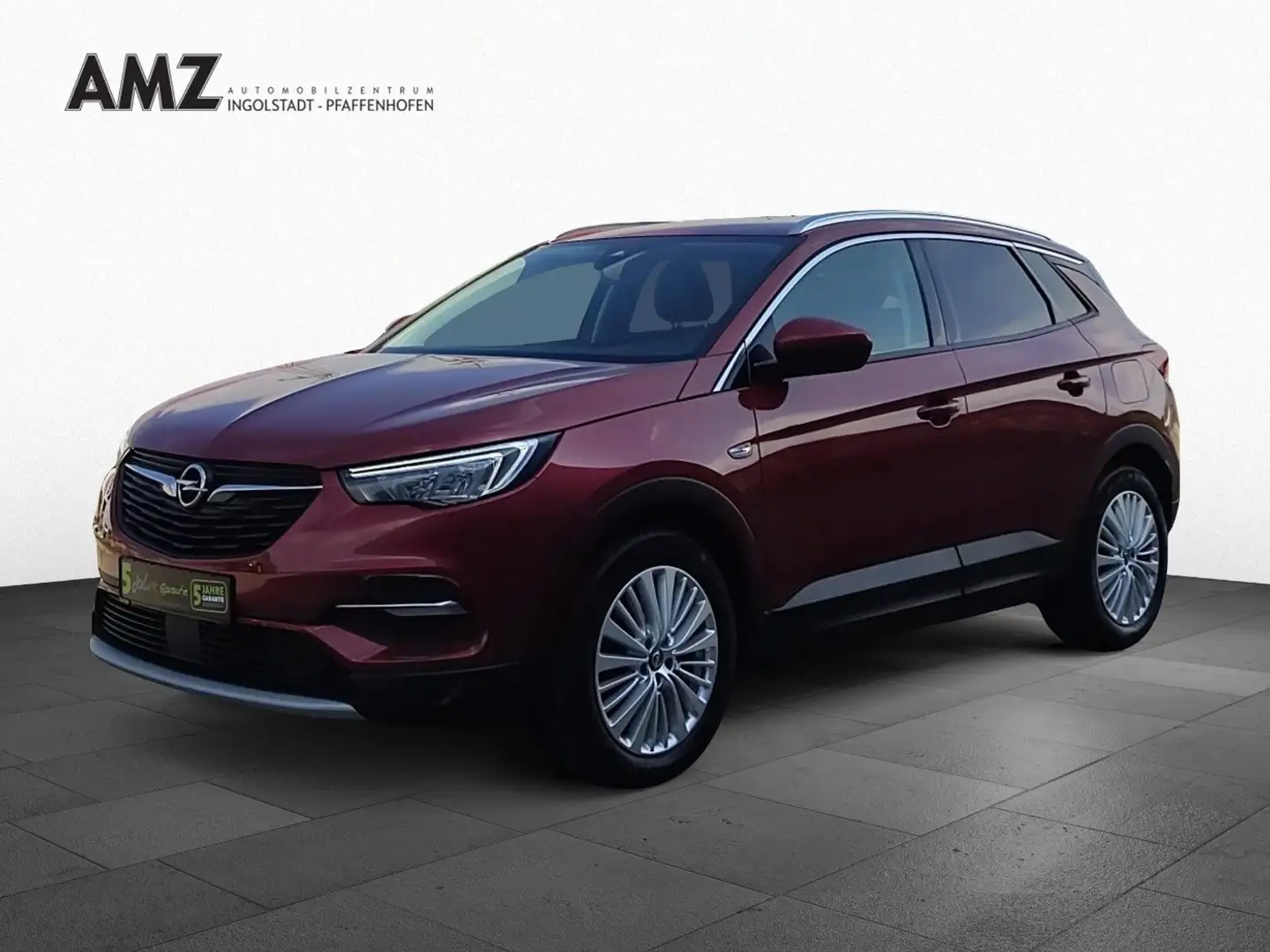 Opel Grandland 1.6l Hybrid INNOVATION NAVI KAM PDC Rood - 2