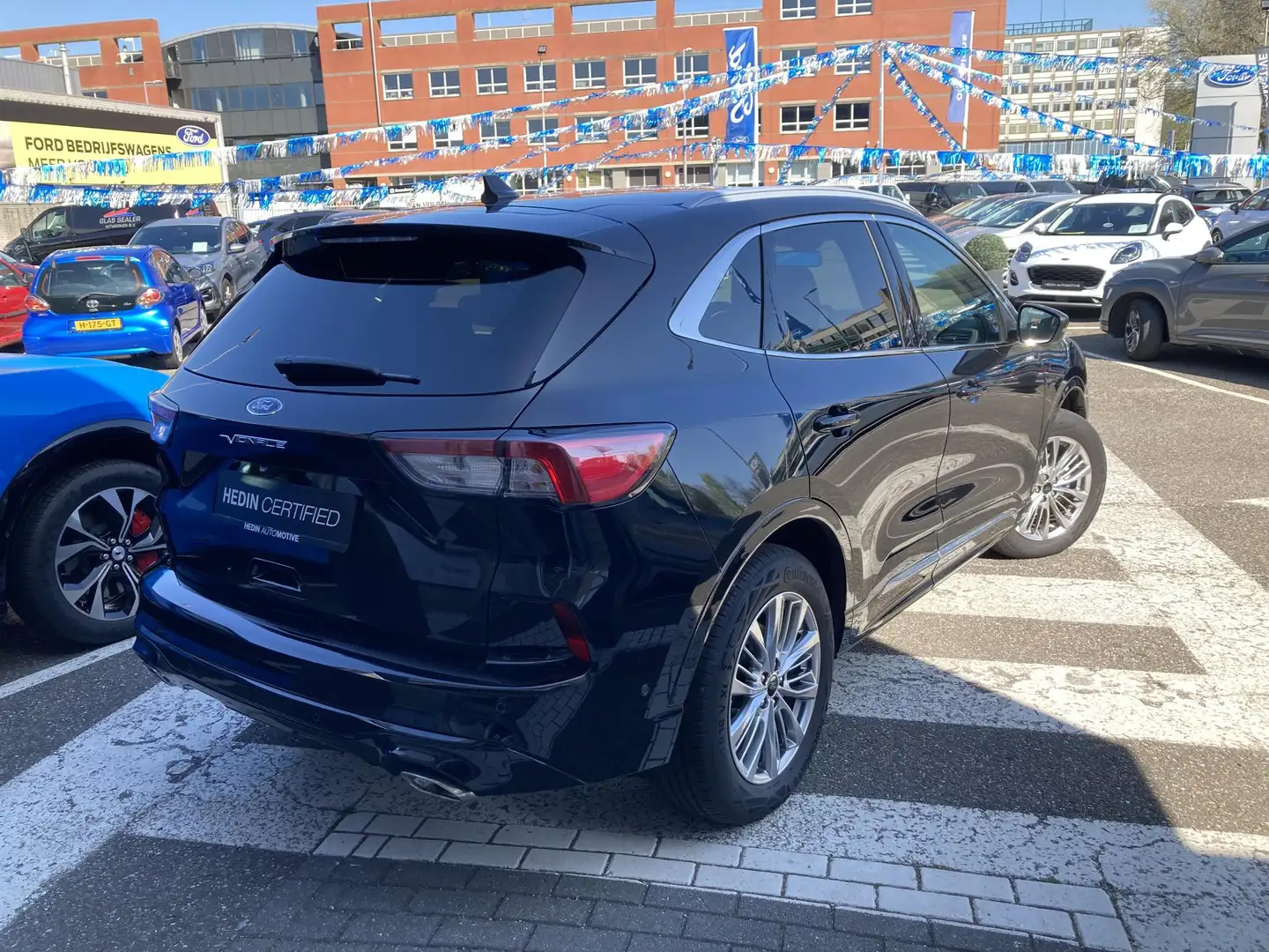 Ford Kuga 2.5 PHEV Vignale Driver ass pack | Adaptive Cruise Nero - 2