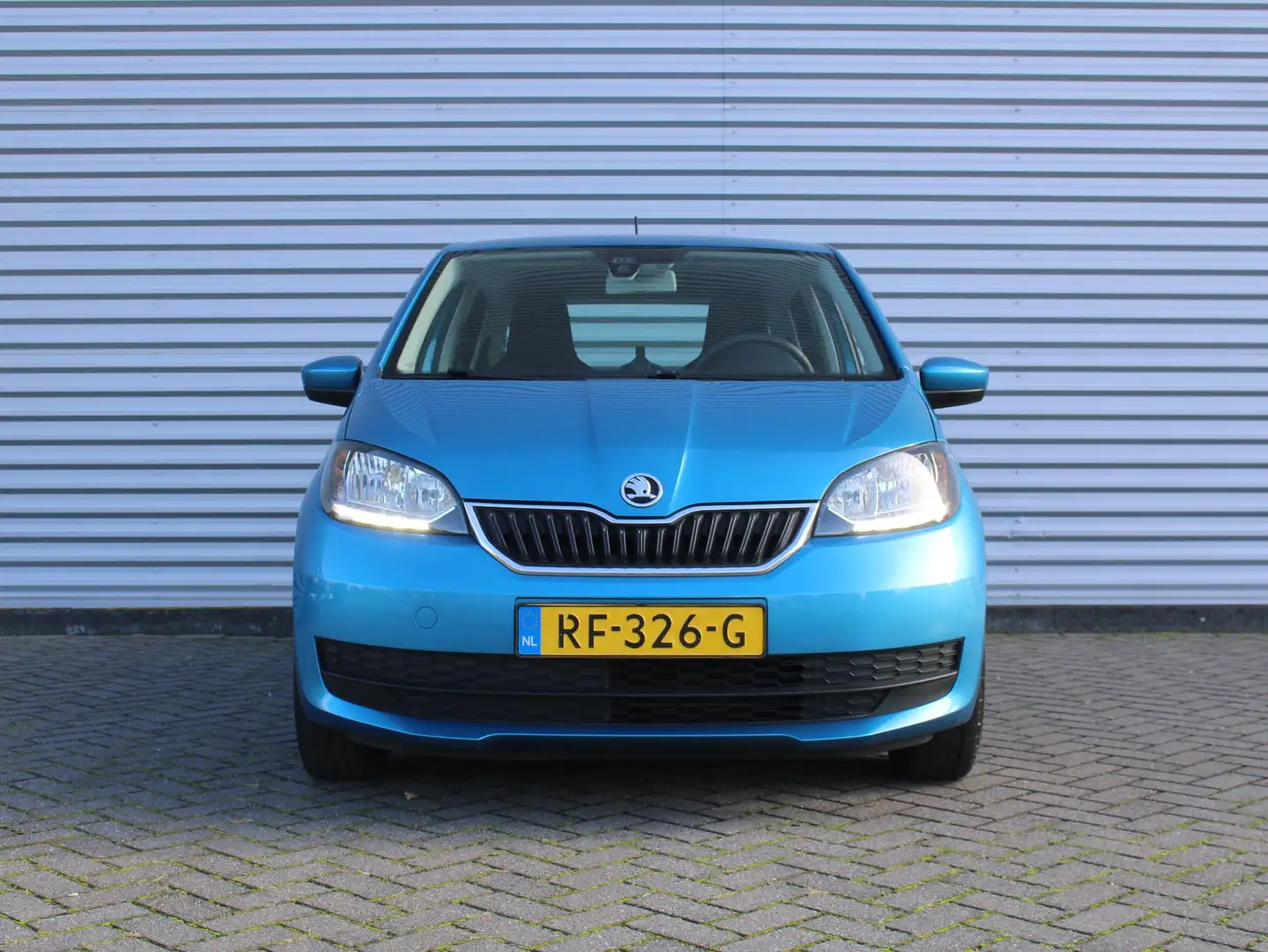 Skoda Citigo 1.0 Greentech Ambition | Airco | Winterset incl. | Bleu - 2