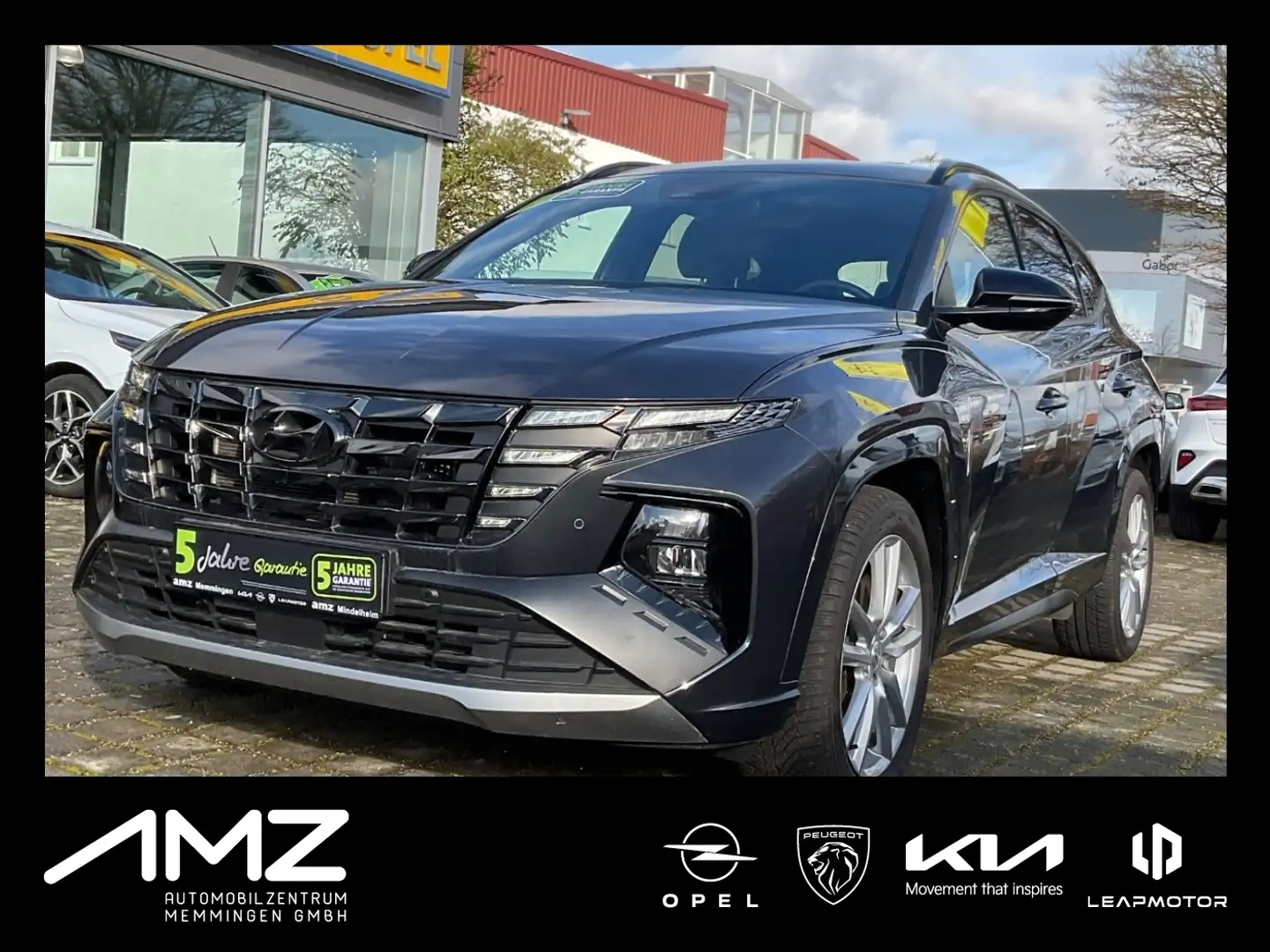 Hyundai TUCSON 1.6 T-GDI N Line ACC+LED+Navi+SHZ+Kam.+LM Grau - 1