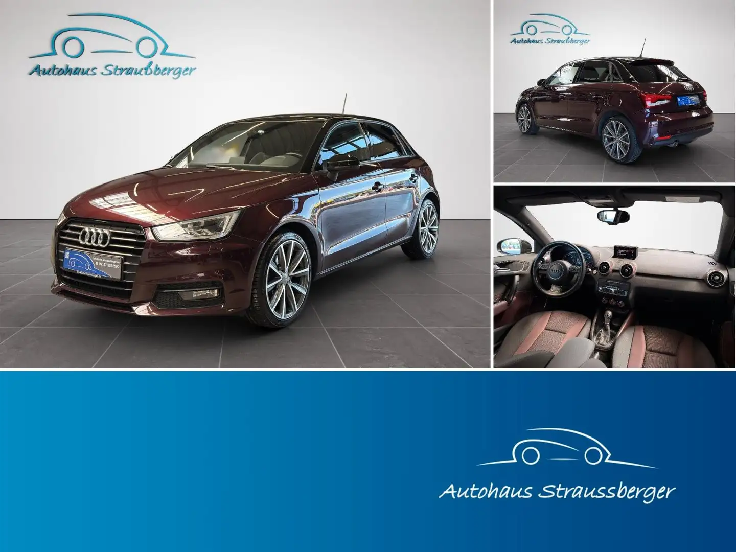 Audi A1 Sportback design Xenon Bose Tempo SHZ Klima. Schwarz - 1