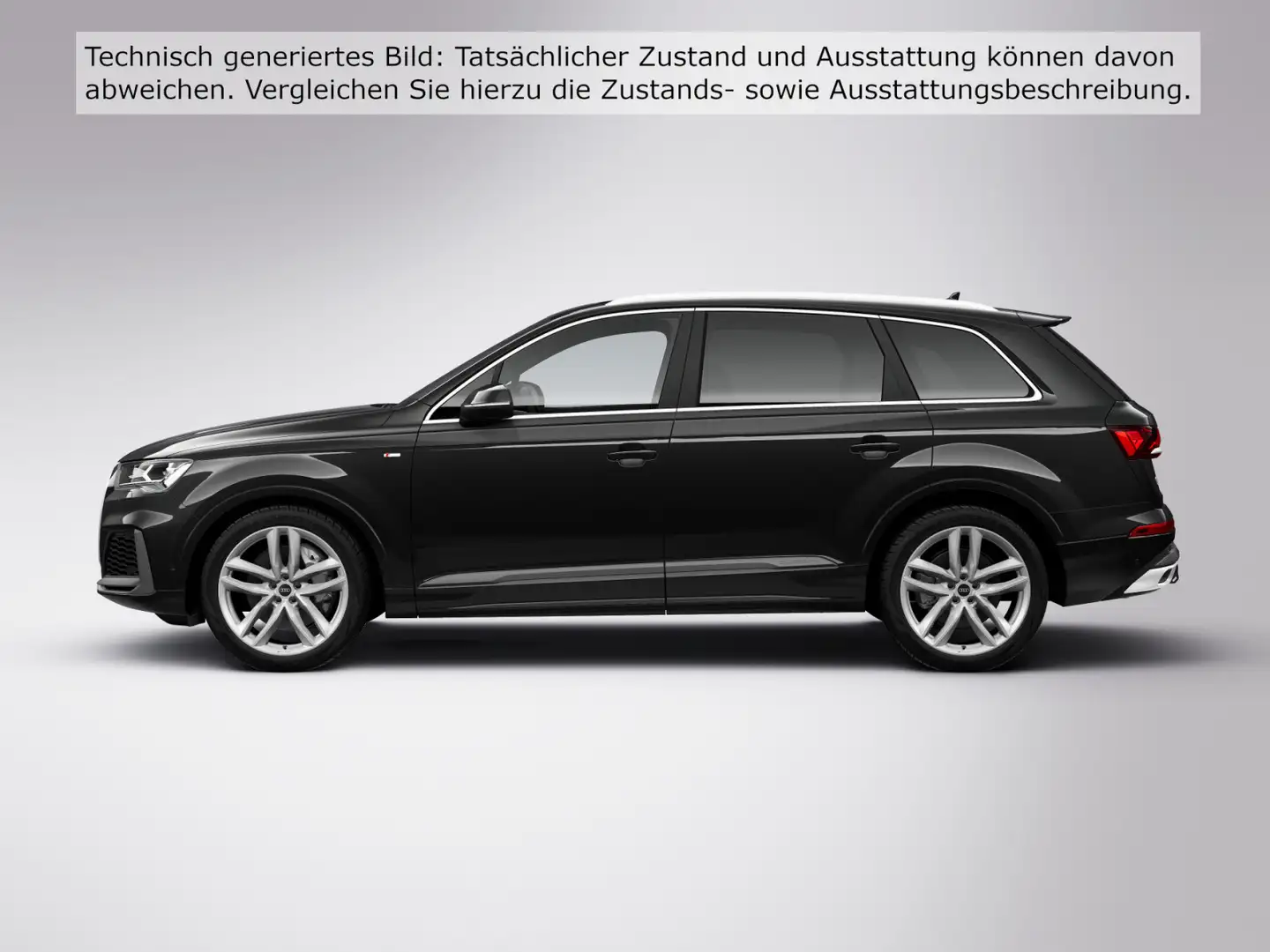 Audi Q7 SUV S line 55 TFSI*B&O*AHK*21Zoll*KAM*TOUR* Schwarz - 2