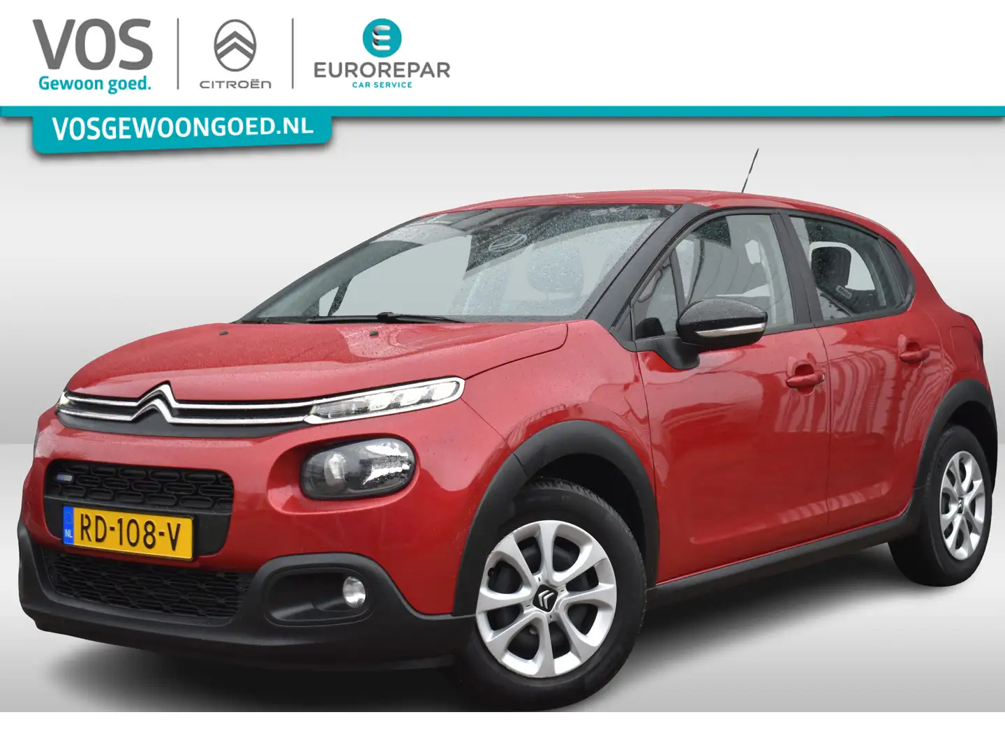 Citroen C3 PureTech 110 EAT6 Feel | Automaat | Navigatie | Ai Rosso - 1