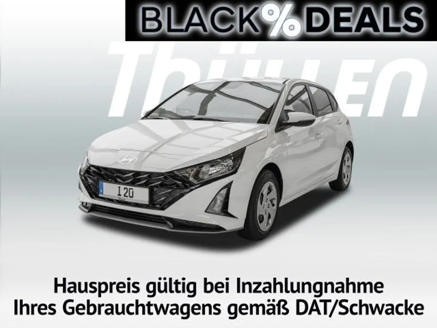 Hyundai i20 Select Navigation 1.0 Turbo Benzin Bluetooth Weiß - 1