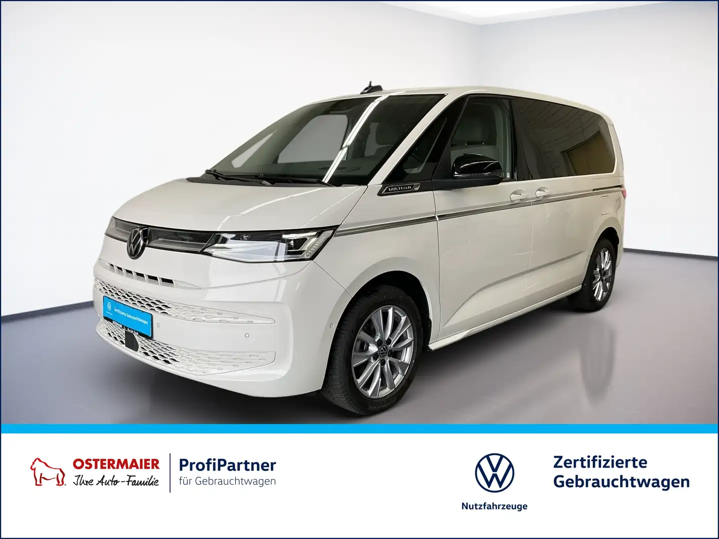 Volkswagen T7 Multivan STYLE 2.0TDI 150PS DSG MATRIX.HuD.AHK.NAVI.SHZG.AC Weiß - 1
