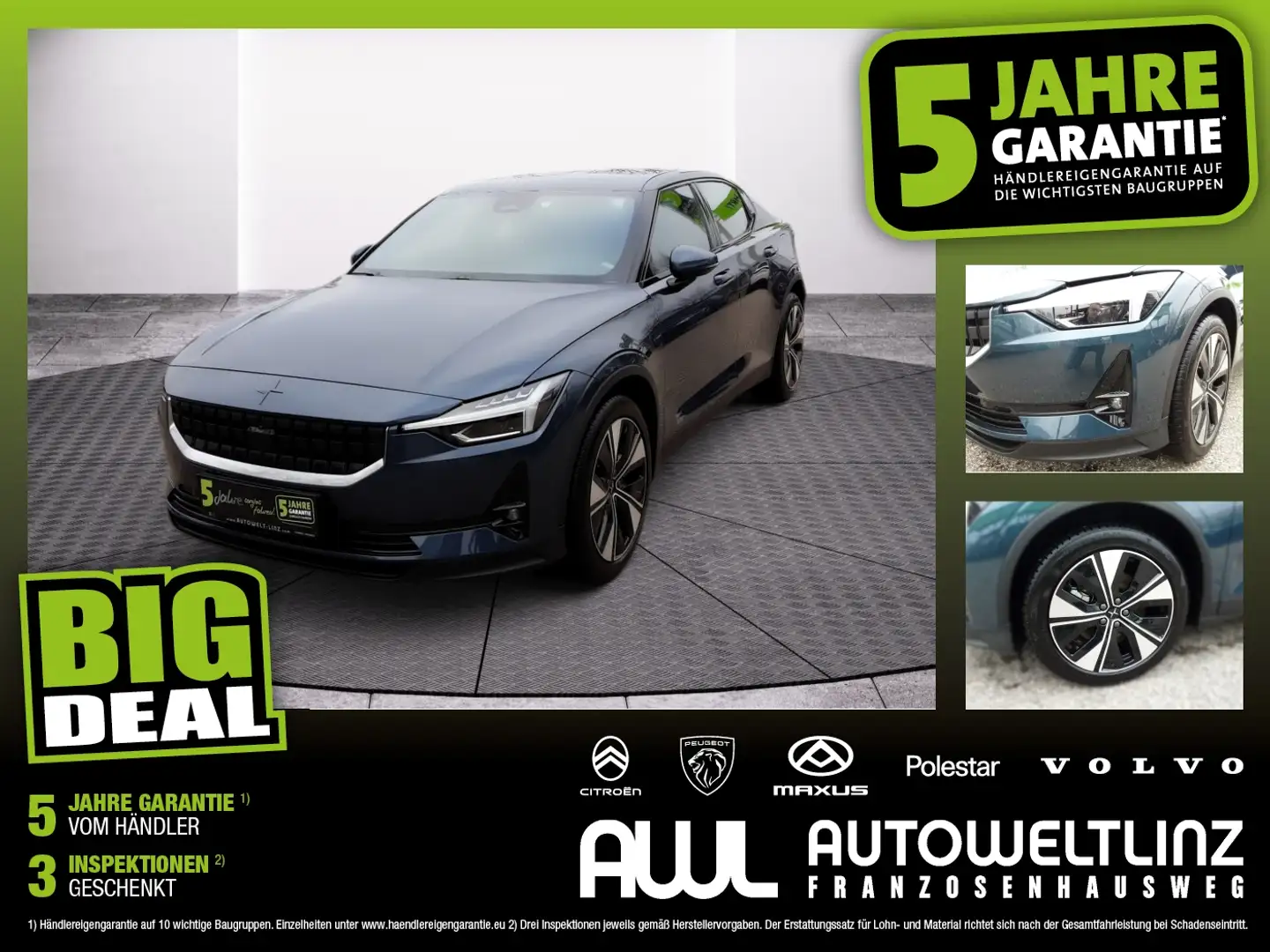 Polestar 2 Long Range Single 78kWh ''Aktionspreis!'' - 1