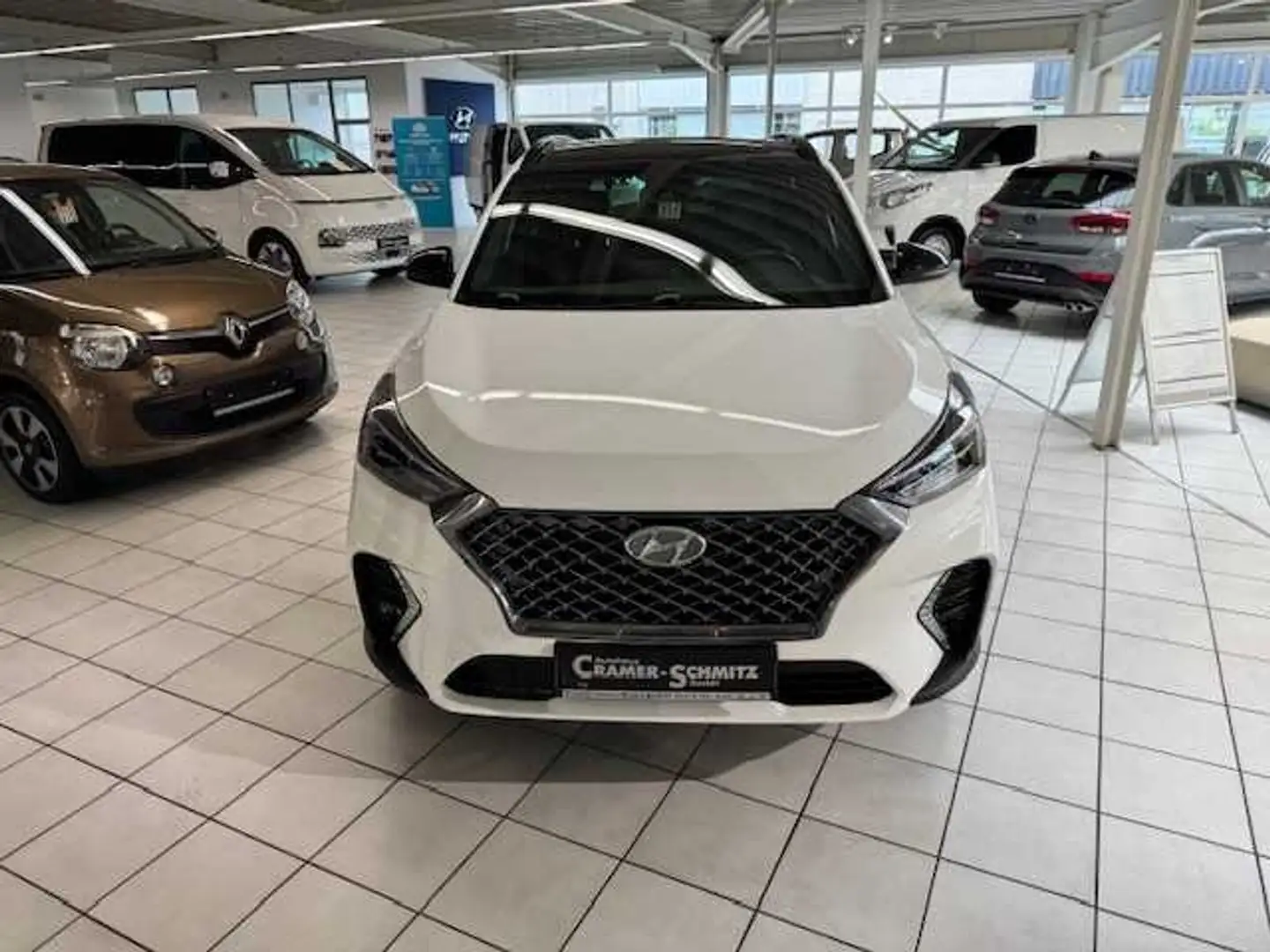Hyundai TUCSON 1.6 Benzin N-Line Navi LED SHZ LHZ Weiß - 2
