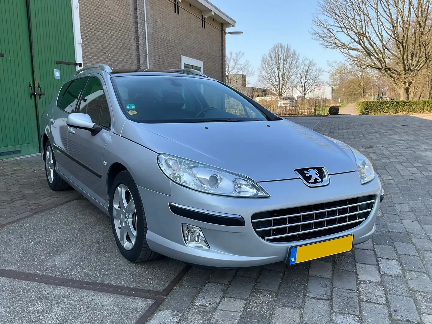 Peugeot 407 SW V6 210 Premium  (Break/ Stationcar) Plateado - 1