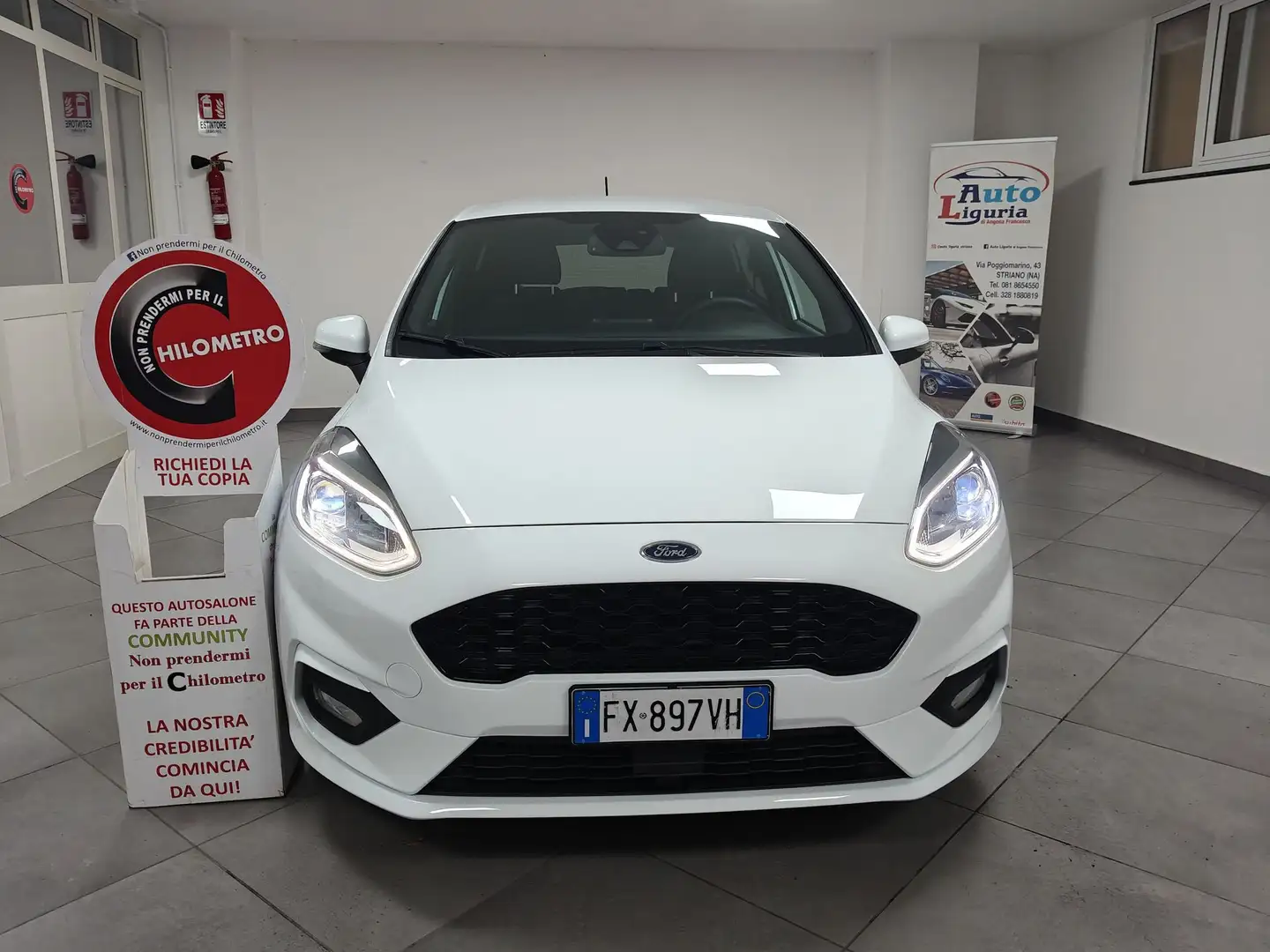 Ford Fiesta Fiesta 1.1 85 CV 5 porte ST-Line Blanc - 2