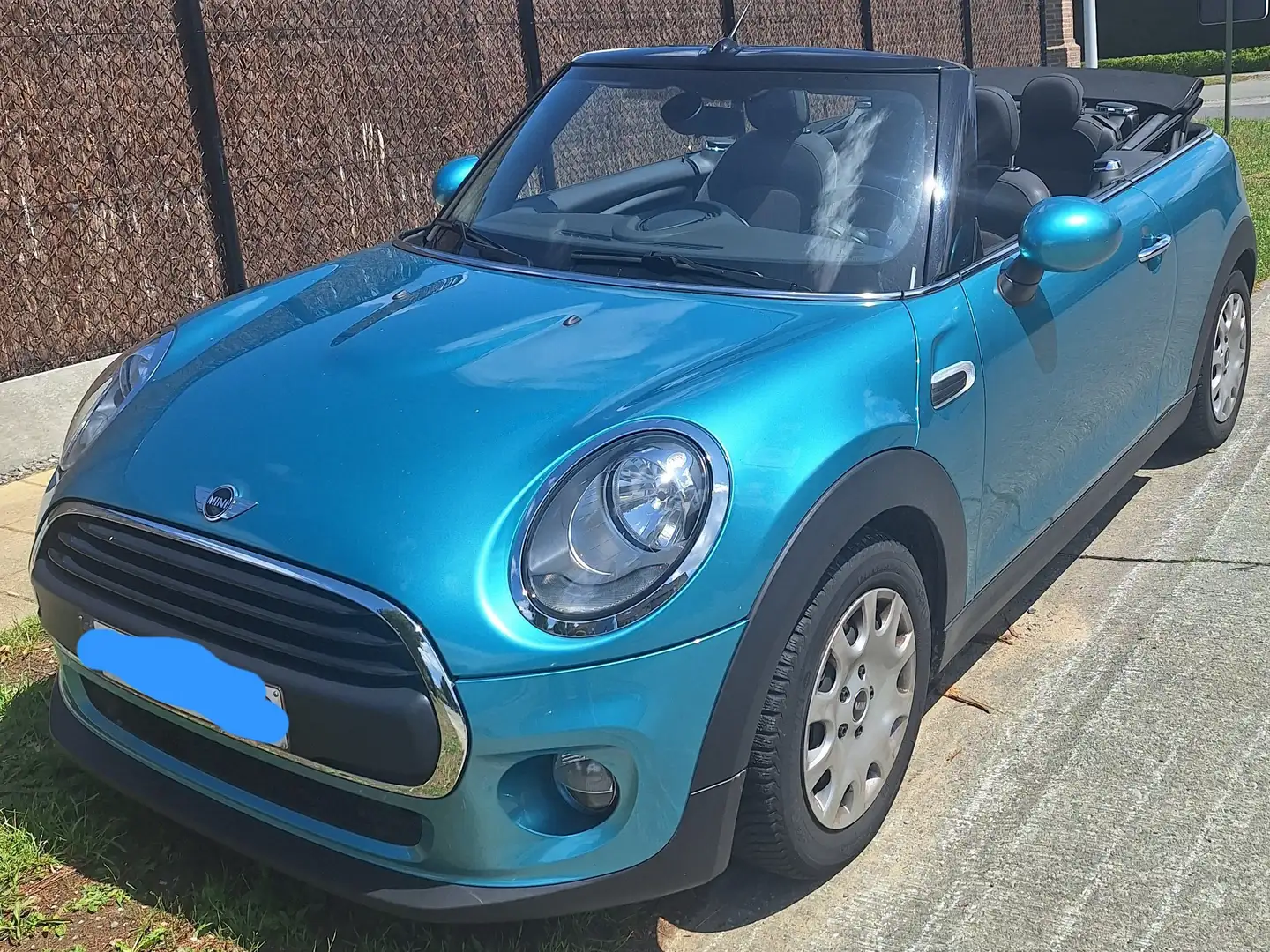 MINI One Cabrio Mini One Cabrio Blauw - 1